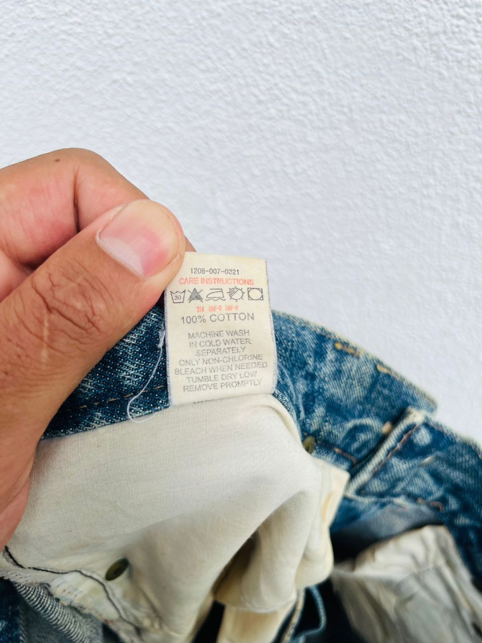 Japanese Brand Vintage McCoy Japanese Designer Fashion Style Jeans Size US 32 / EU 48 - 13 Thumbnail