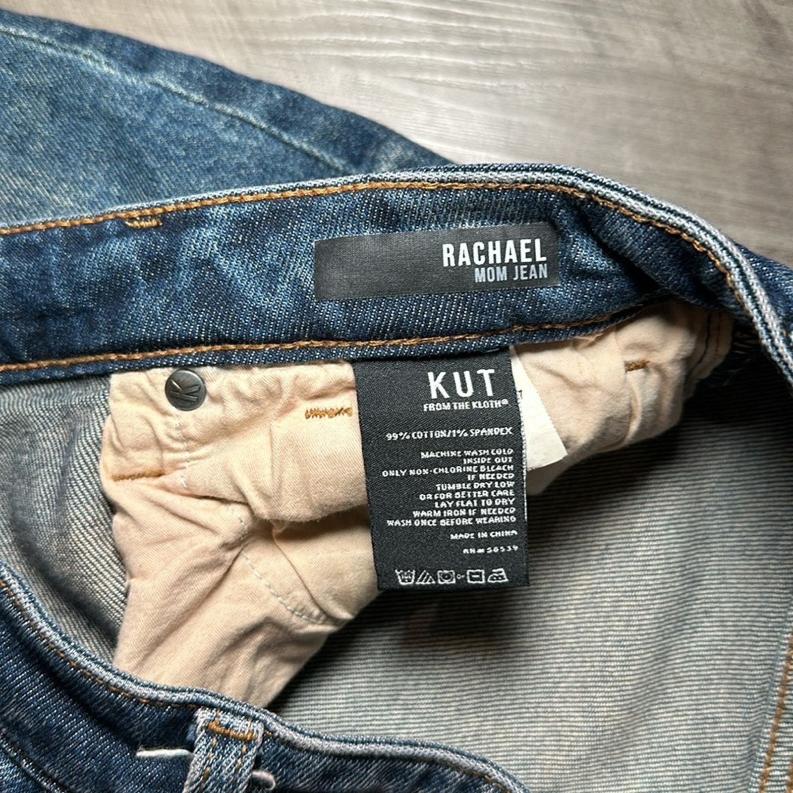 Other Kut From the Kloth Rachel Mom Jean - 4 Size 27" / US 4 / IT 40 - 8 Thumbnail