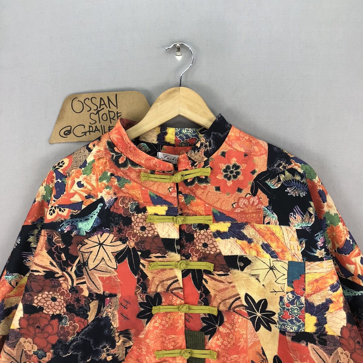 Japanese Brand Japanese Brand Floral Motive Baggy Kimono Size US XXL / EU 58 / 5 - 4 Thumbnail