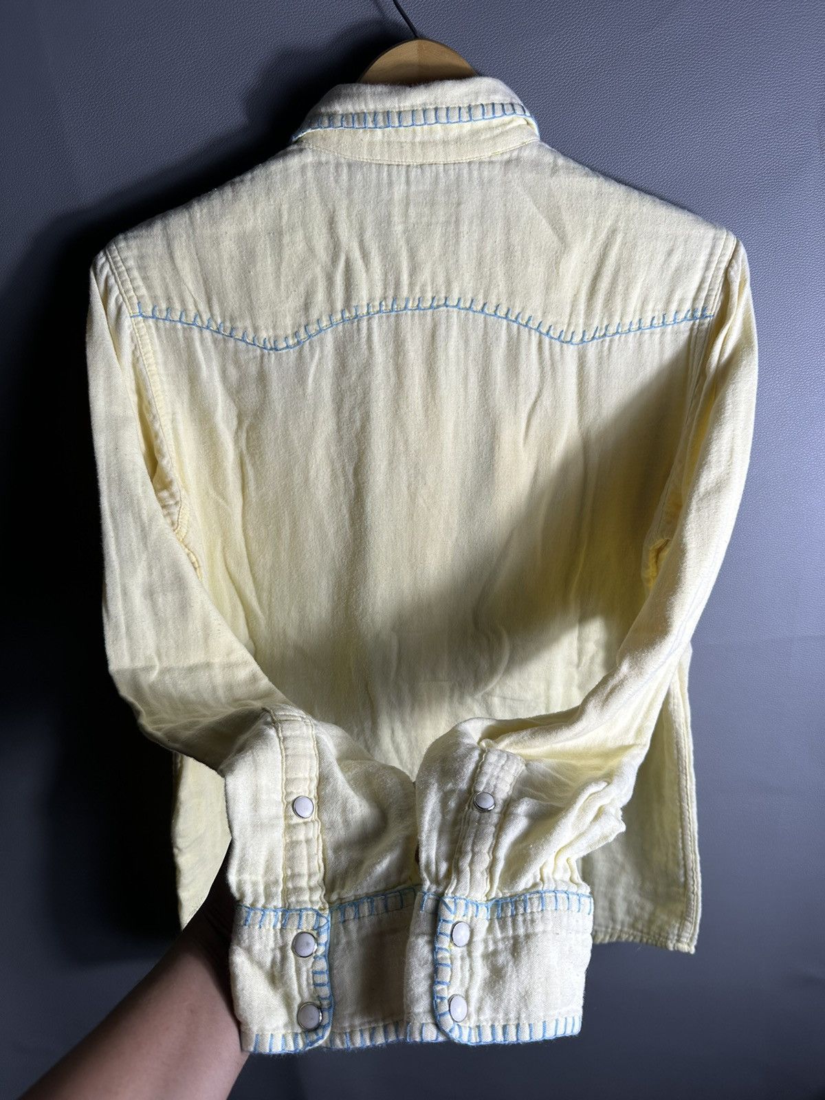 Beauty Beast 90s OUTER SEAM SHIRT BUTTON ISSEY MIYAKE YSFORMEN STYLE Size US M / EU 48-50 / 2 - 4 Thumbnail