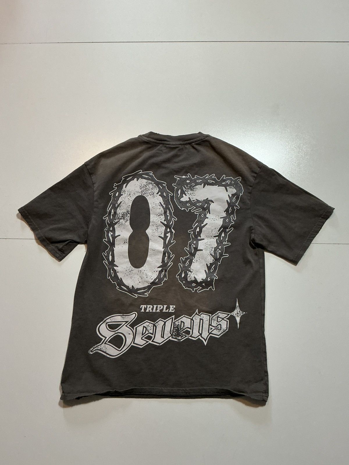 TRIPLE SEVENS Triple Sevens NY New York Savior Jesus Graphic T-Shirt Size US S / EU 44-46 / 1 - 2 Thumbnail