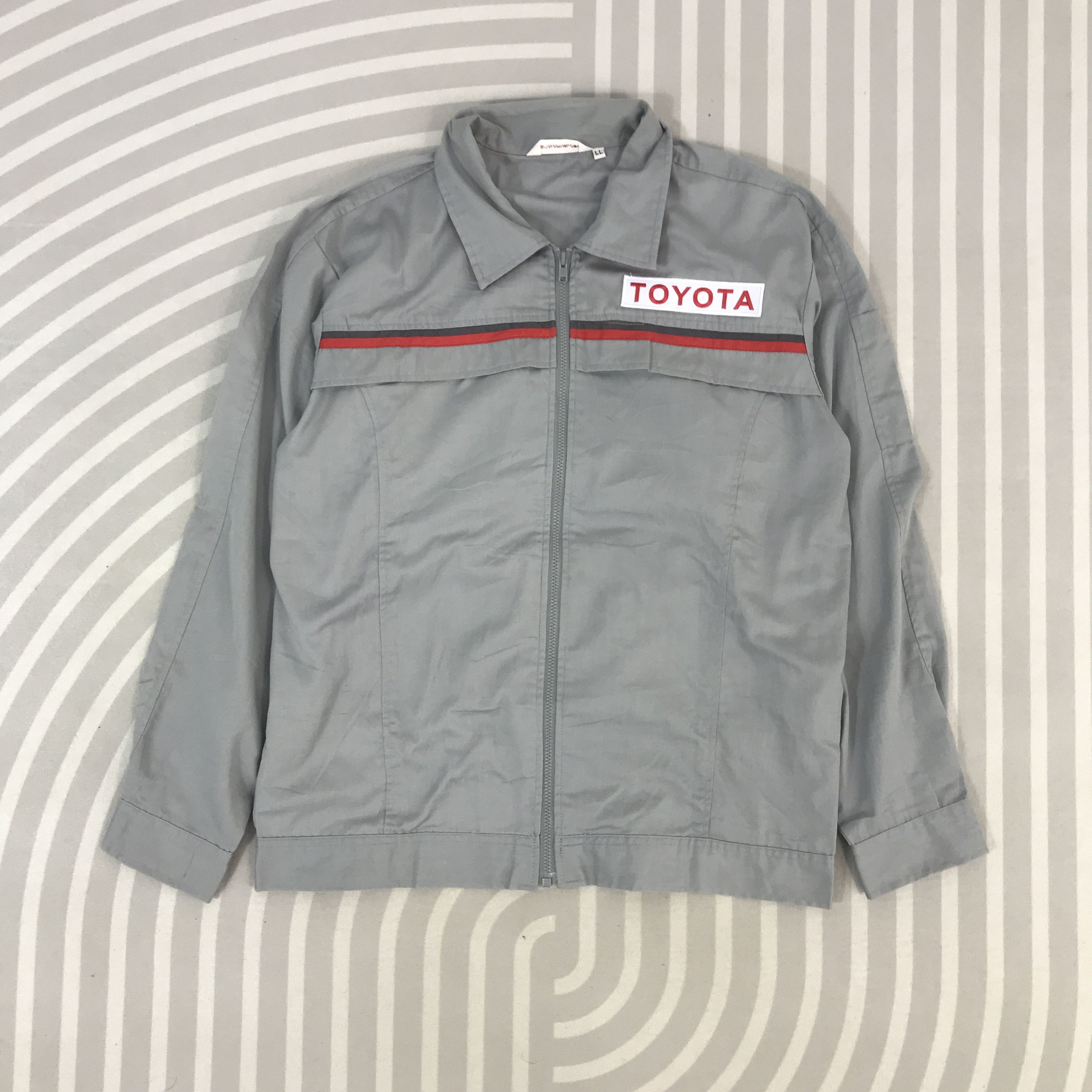 Japanese Brand Vintage Toyota Racing Motorsport Japan Custom Jacket Size US L / EU 52-54 / 3 - 2 Thumbnail