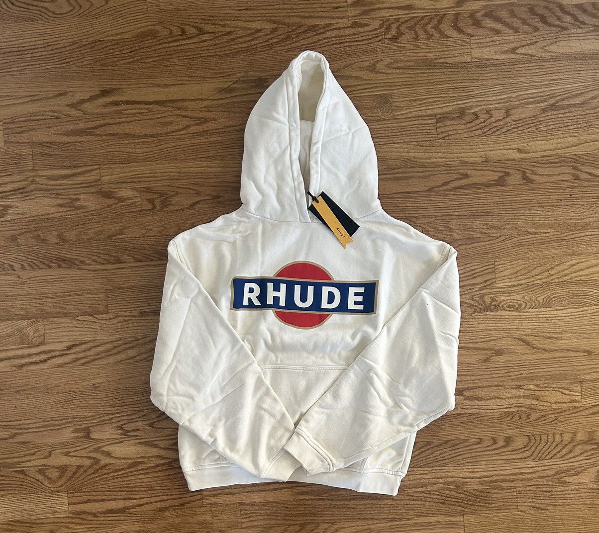 Rhude Vintage white Rhude Hoodie Size US M / EU 48-50 / 2 - 1 Thumbnail