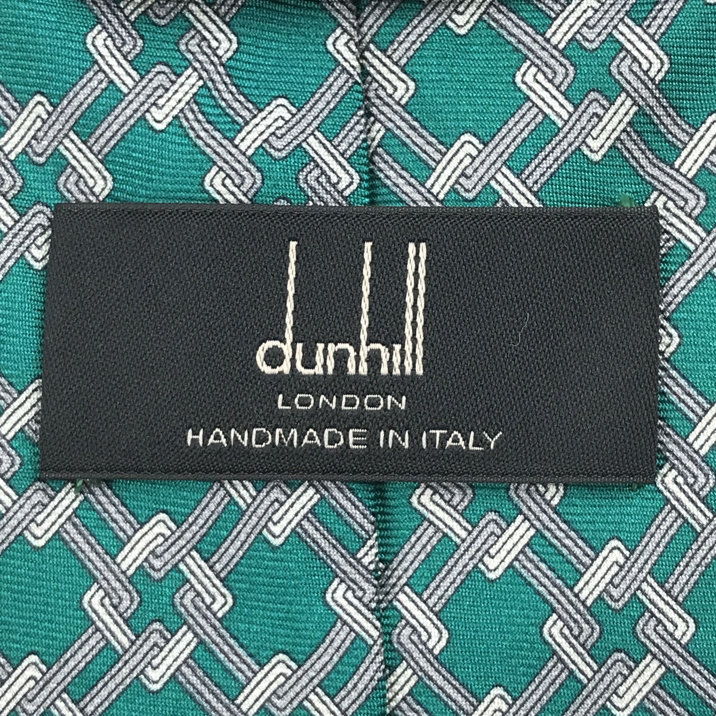 Alfred Dunhill × Vintage Vintage Dunhill Silk Necktie Size ONE SIZE - 8 Thumbnail
