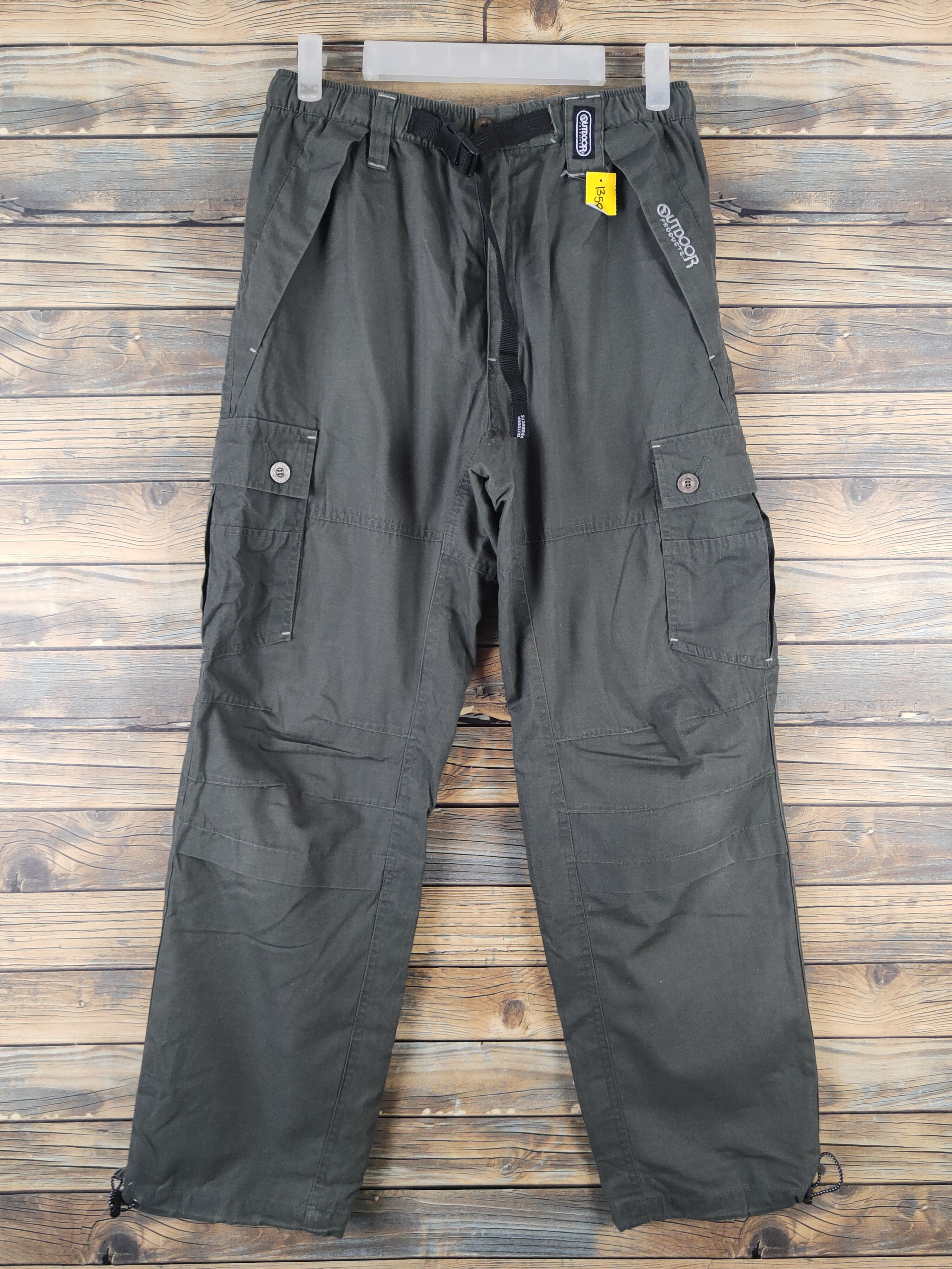 DL Outdooor Products Green Multipocket Cargo Pants #1358