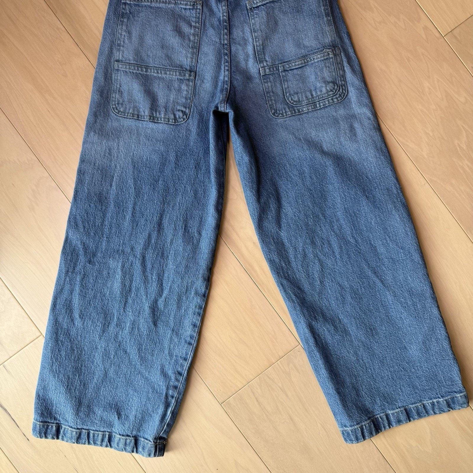 Free People Free People Piper Mid Rise Crop Wide Leg Jeans Women's 28 Size 28" / US 6 / IT 42 - 10 Thumbnail