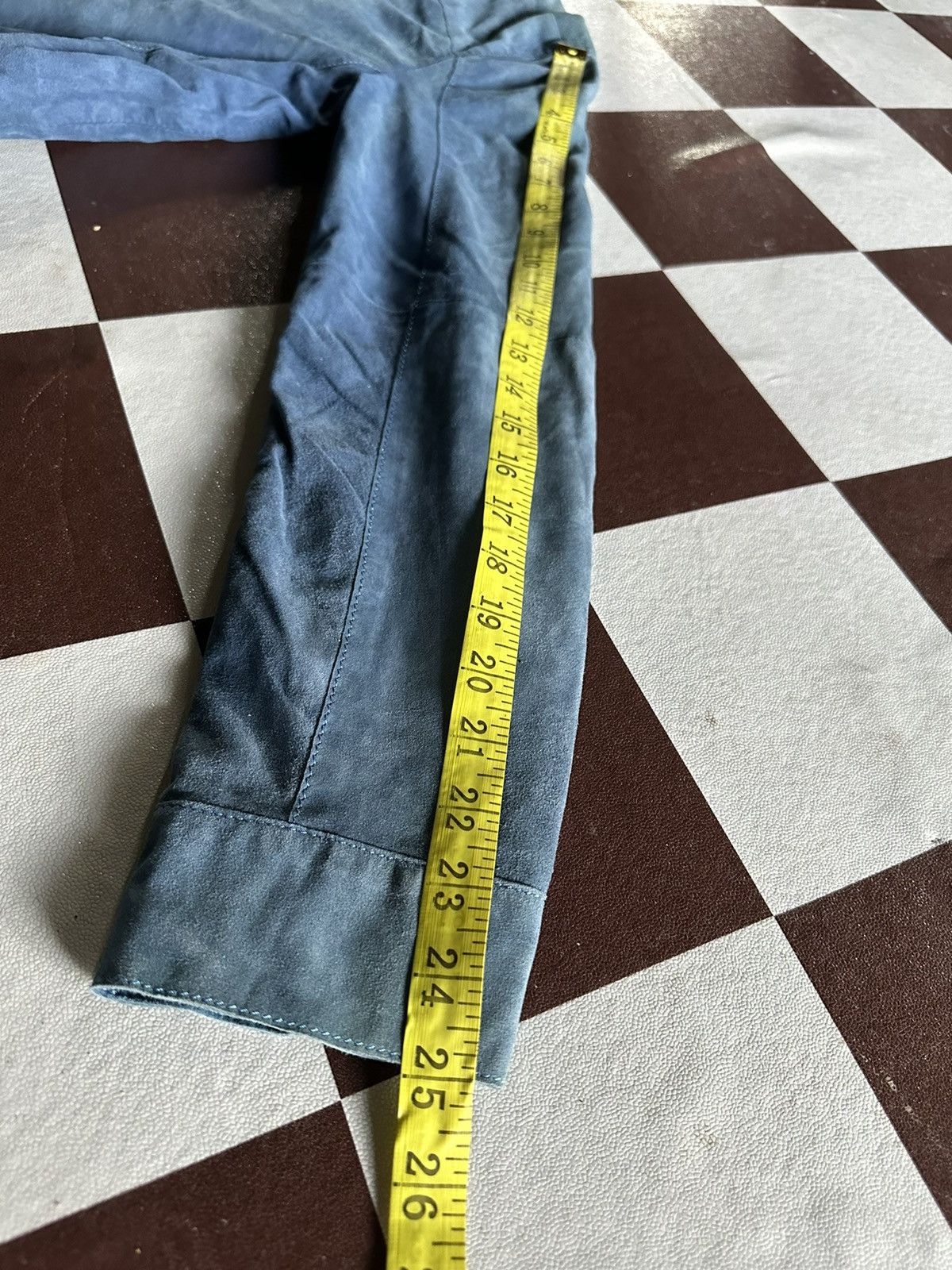 Zara Zara leather blue jacket Size US S / EU 44-46 / 1 - 13 Thumbnail