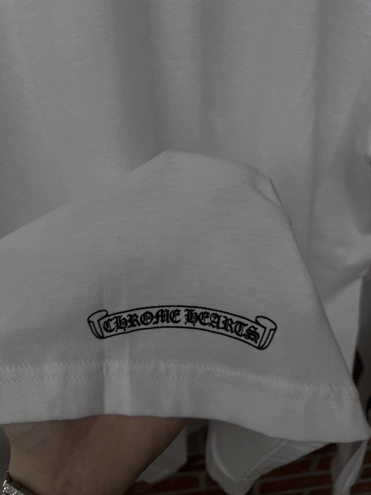Chrome Hearts Chrome Hearts Long Sleeve Size Large (NEW) White Size US L / EU 52-54 / 3 - 13 Thumbnail