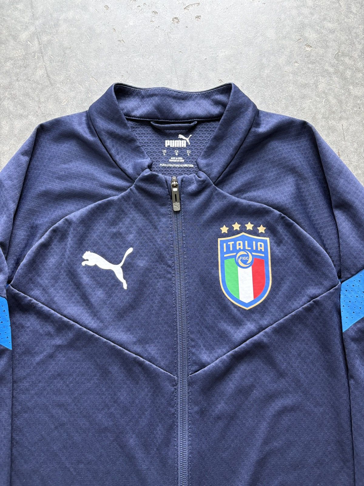Puma Vintage Y2K Puma Italy National Team Track Jacket Size US L / EU 52-54 / 3 - 2 Thumbnail