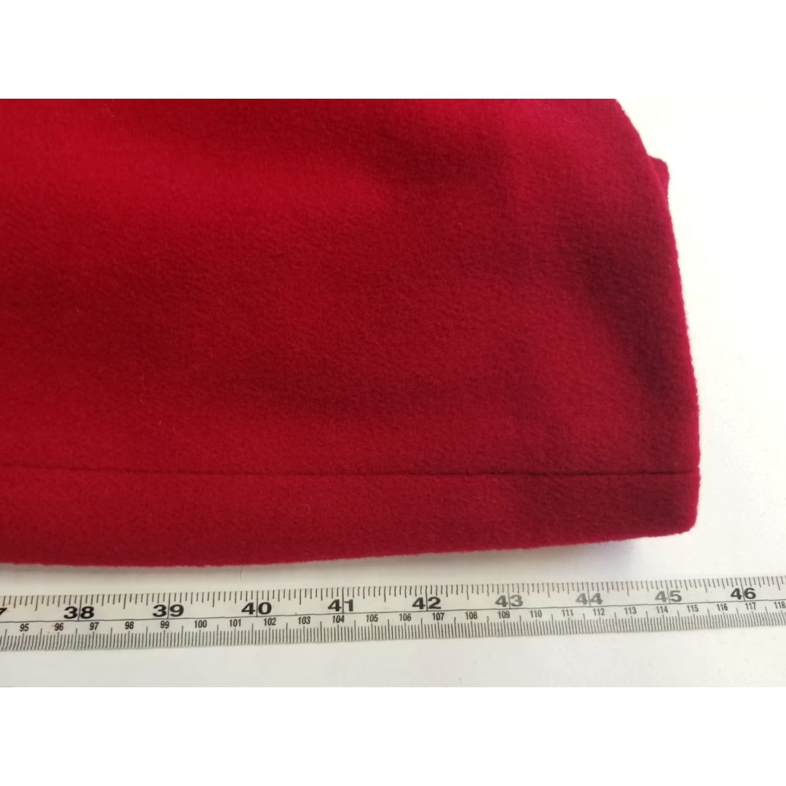 Vogue VINTAGE La Vogue Women's Coat Pea Wool Red USA Size 12 Size XL / US 12-14 / IT 48-50 - 6 Thumbnail