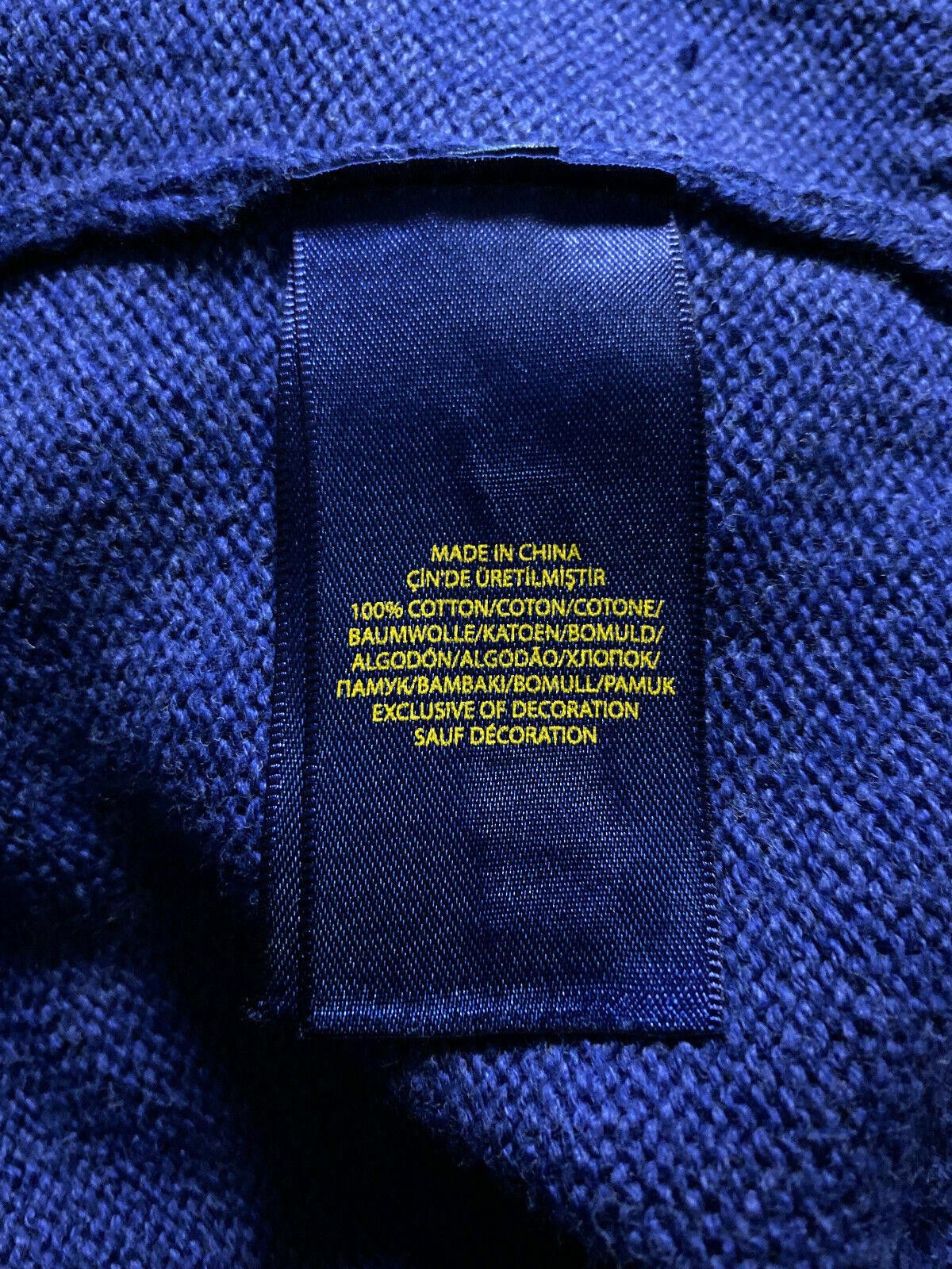 Polo Ralph Lauren Men Polo Ralph Lauren Blue Crew Neck Knit Sweater Size XL Size US XL / EU 56 / 4 - 10 Thumbnail