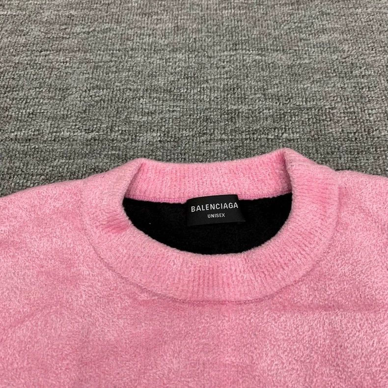 Balenciaga Balenciaga Pink Heart Sweater Size M / US 6-8 / IT 42-44 - 9 Thumbnail