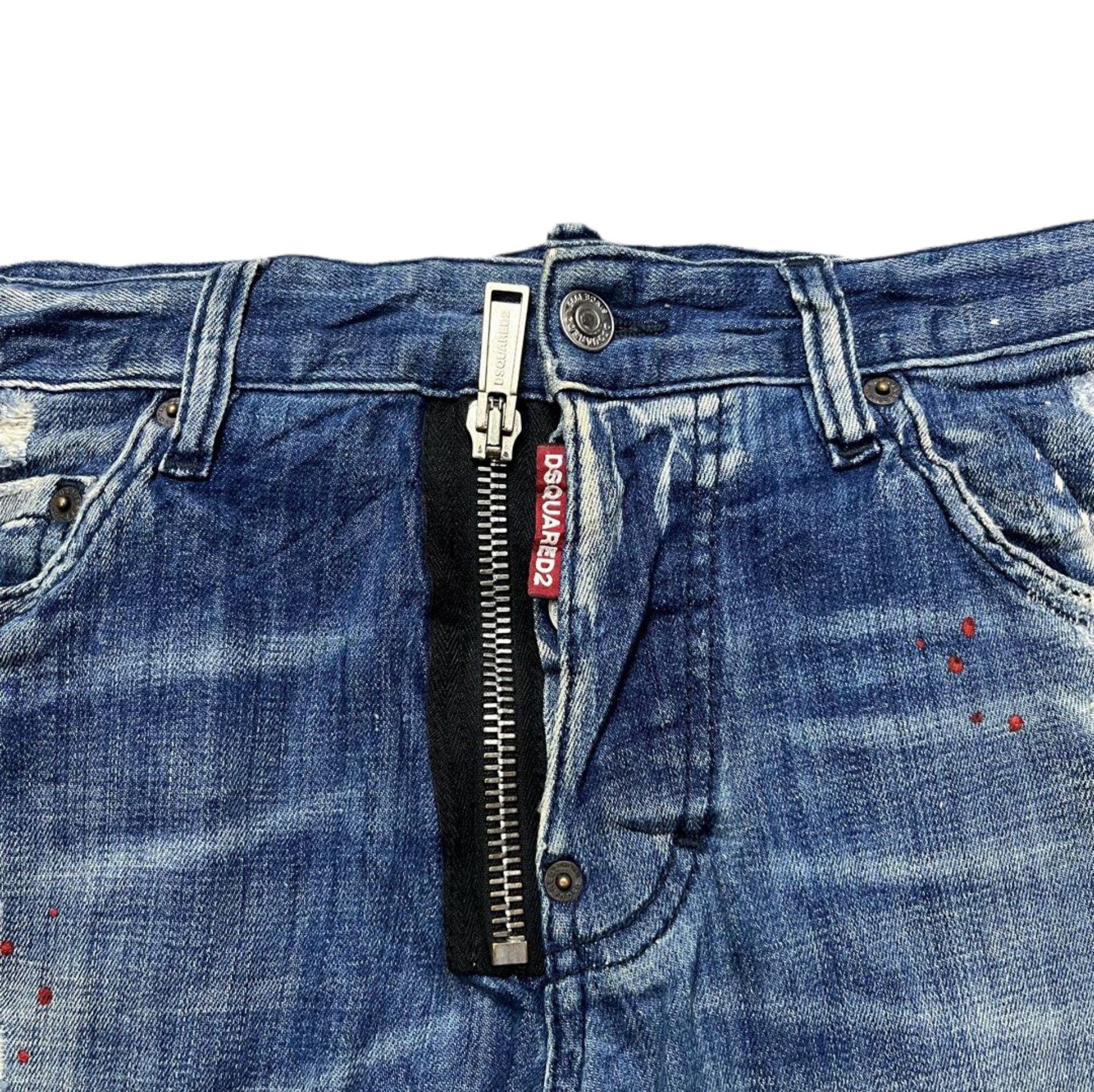 Dsquared2 Dsquared2 Cool Guy Jeans Paint Splatter Distressed Size US 42 / EU 58 - 4 Thumbnail
