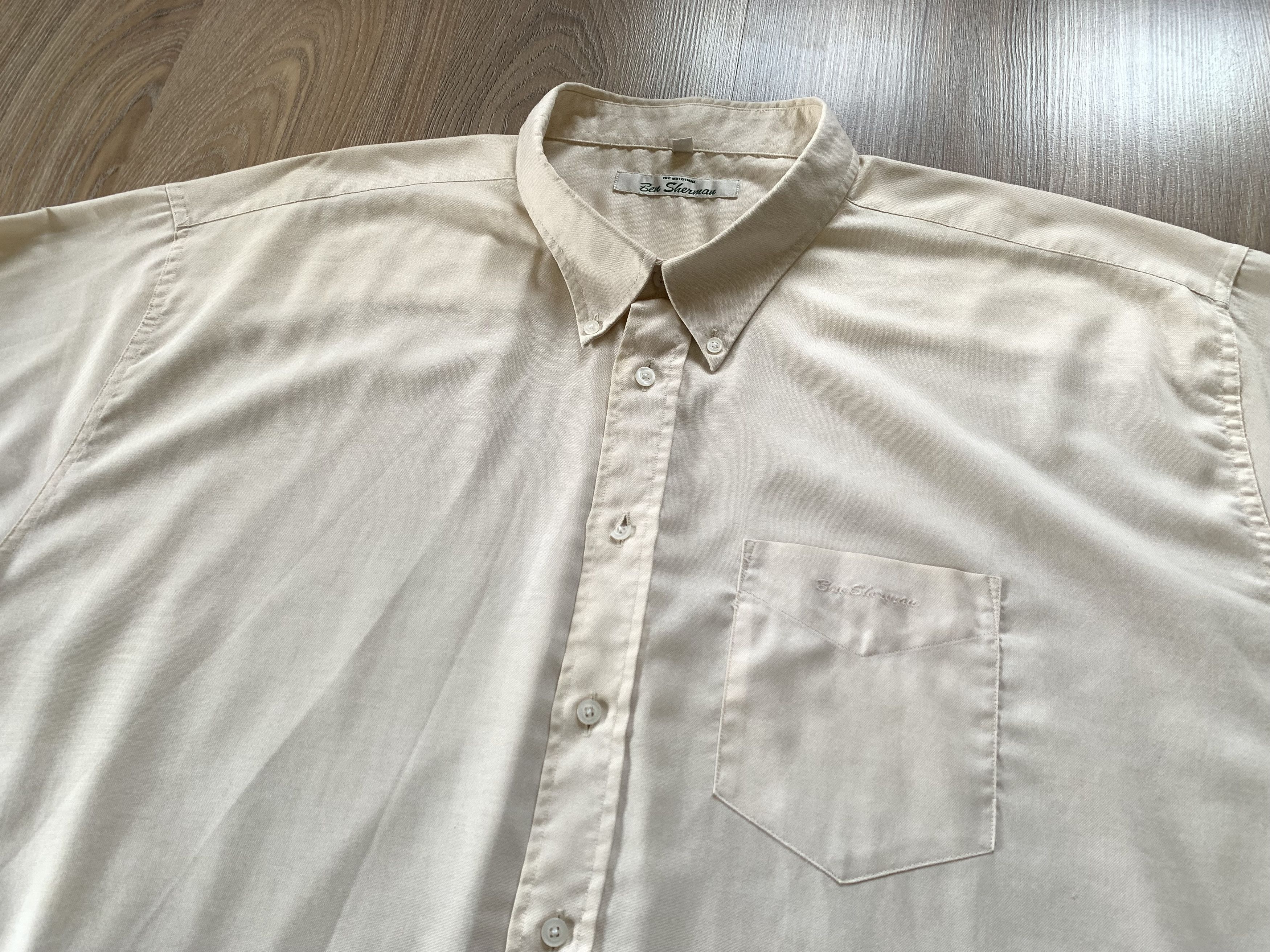 Ben Sherman Ben Sherman Mens Vintage Cotton Button Up Size US XXL / EU 58 / 5 - 4 Thumbnail