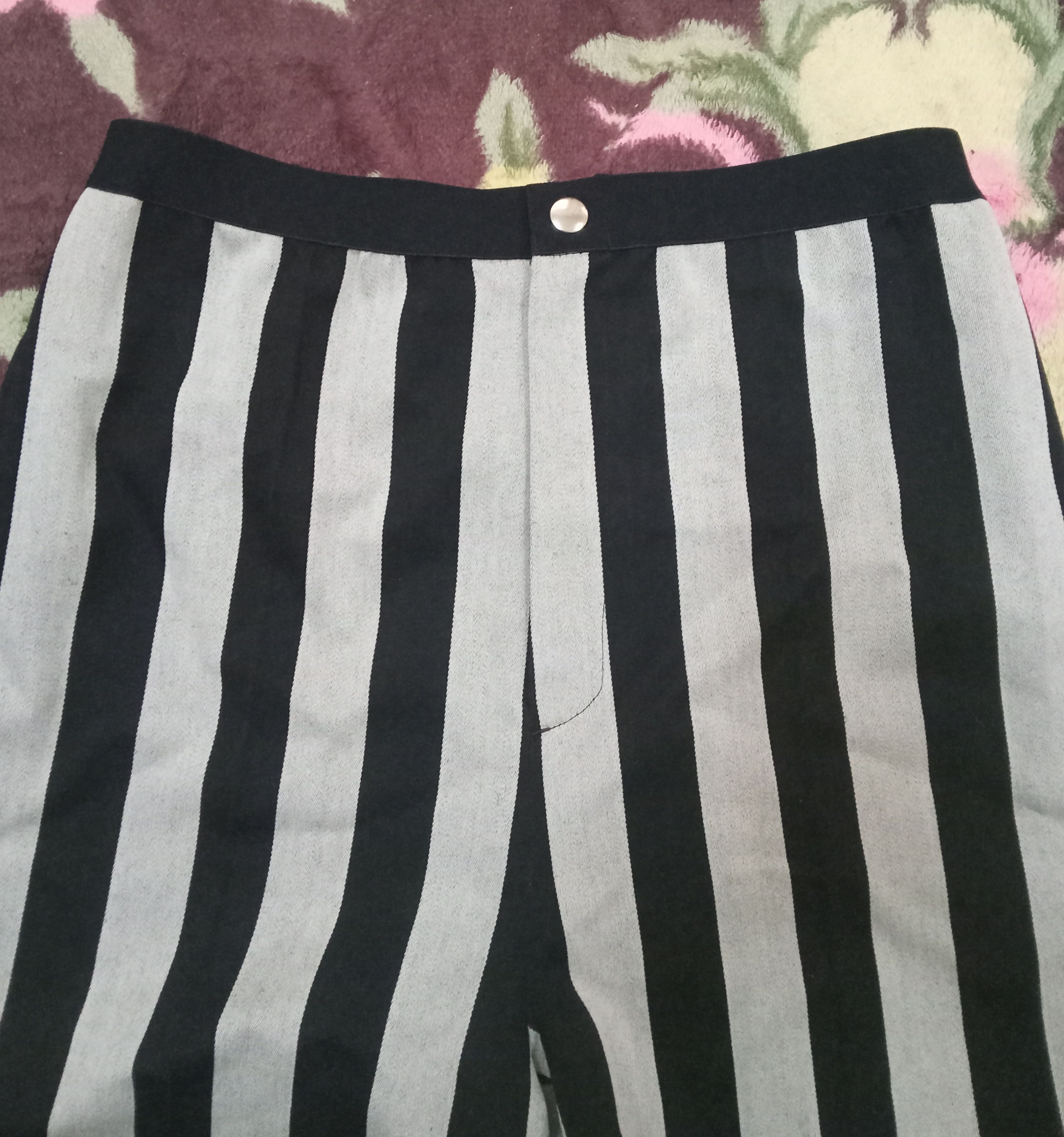 Designer × Limi Feu × Yohji Yamamoto Limi Feu Yohji Yamamoto Prisoner Stripes Pants Size 28" / US 6 / IT 42 - 5 Thumbnail