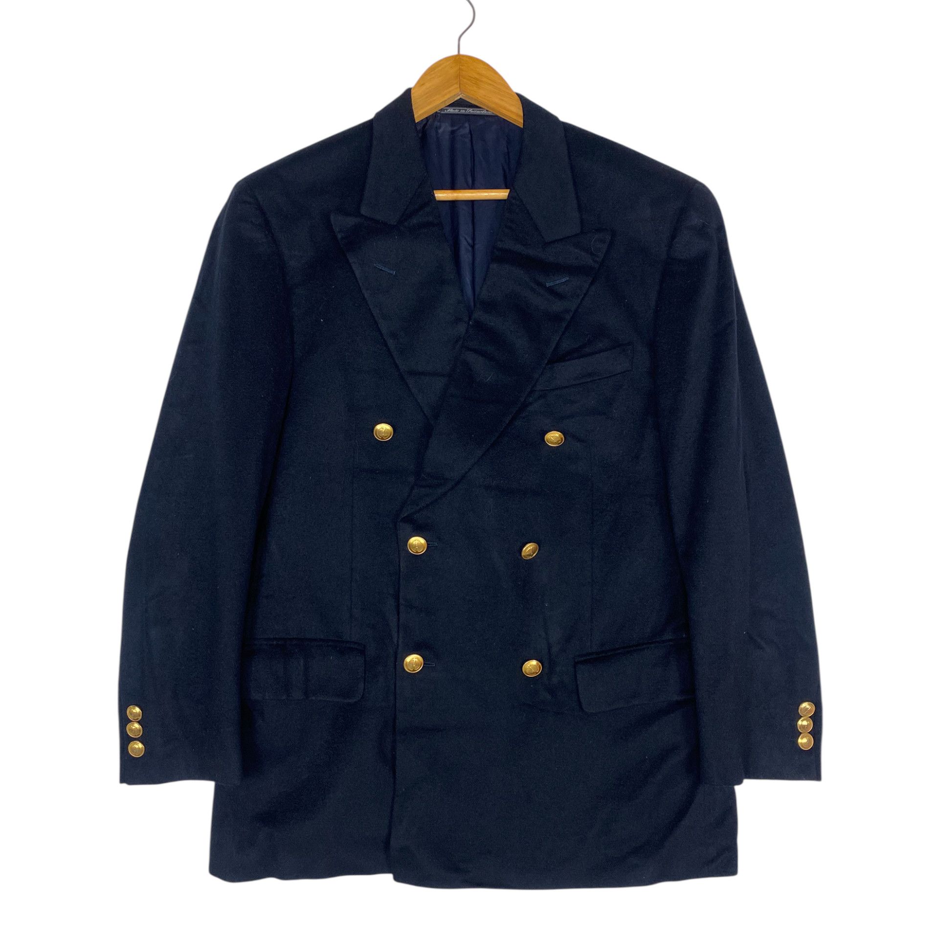 Gucci 💥 1995 GUCCI DOUBLE BREASTED GOLD BUTTON BLAZER JACKET Size US L / EU 52-54 / 3 - 2 Thumbnail