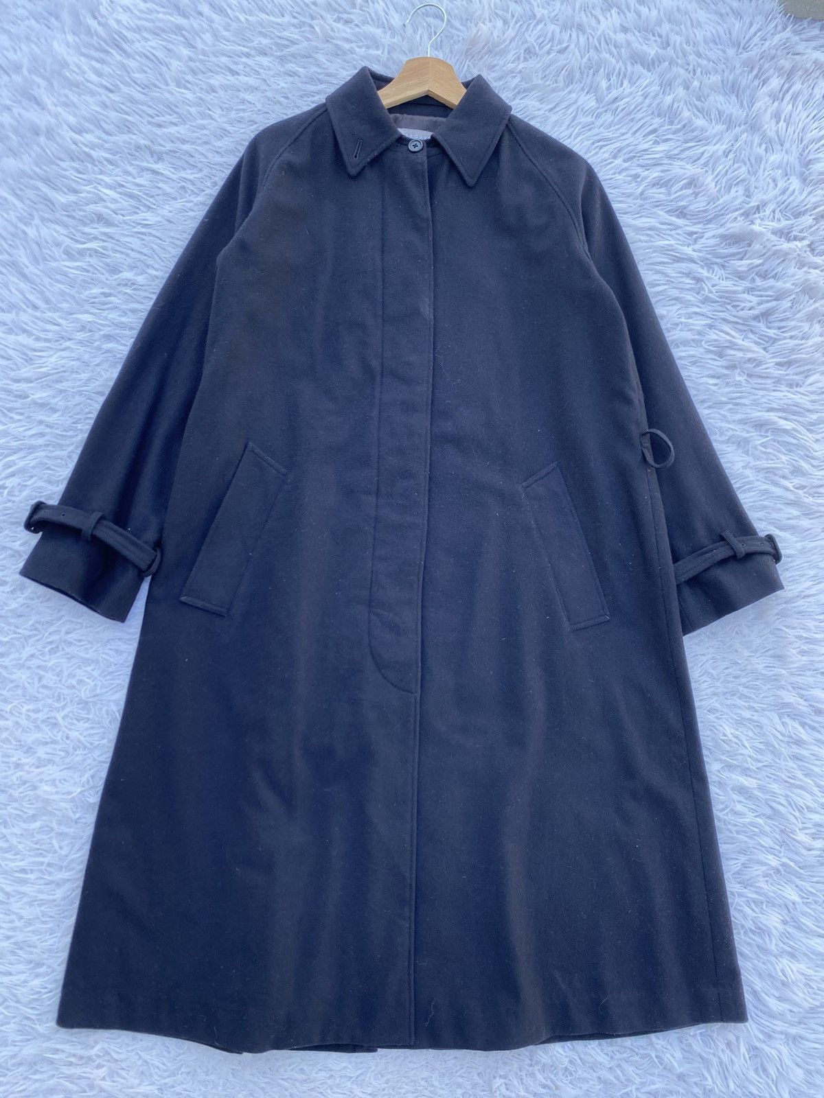 Margaret Howell Rare Vintage Margaret Howell Long Wool Coat Size L / US 10 / IT 46 - 2 Thumbnail