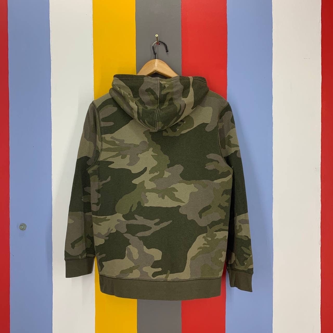 Old Navy OLD NAVY Camouflage Zipper Hoodie #2400-12 Size S / US 4 / IT 40 - 8 Thumbnail