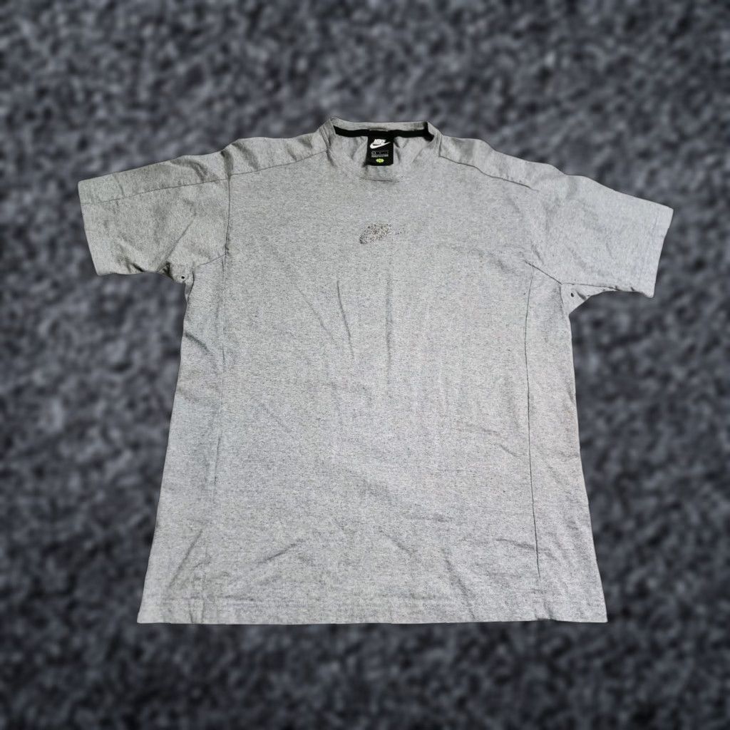 Nike NIKE Men's L Short Sleeve Gray Space Hippie Jersey Crew T-Shirt Size US L / EU 52-54 / 3 - 1 Thumbnail