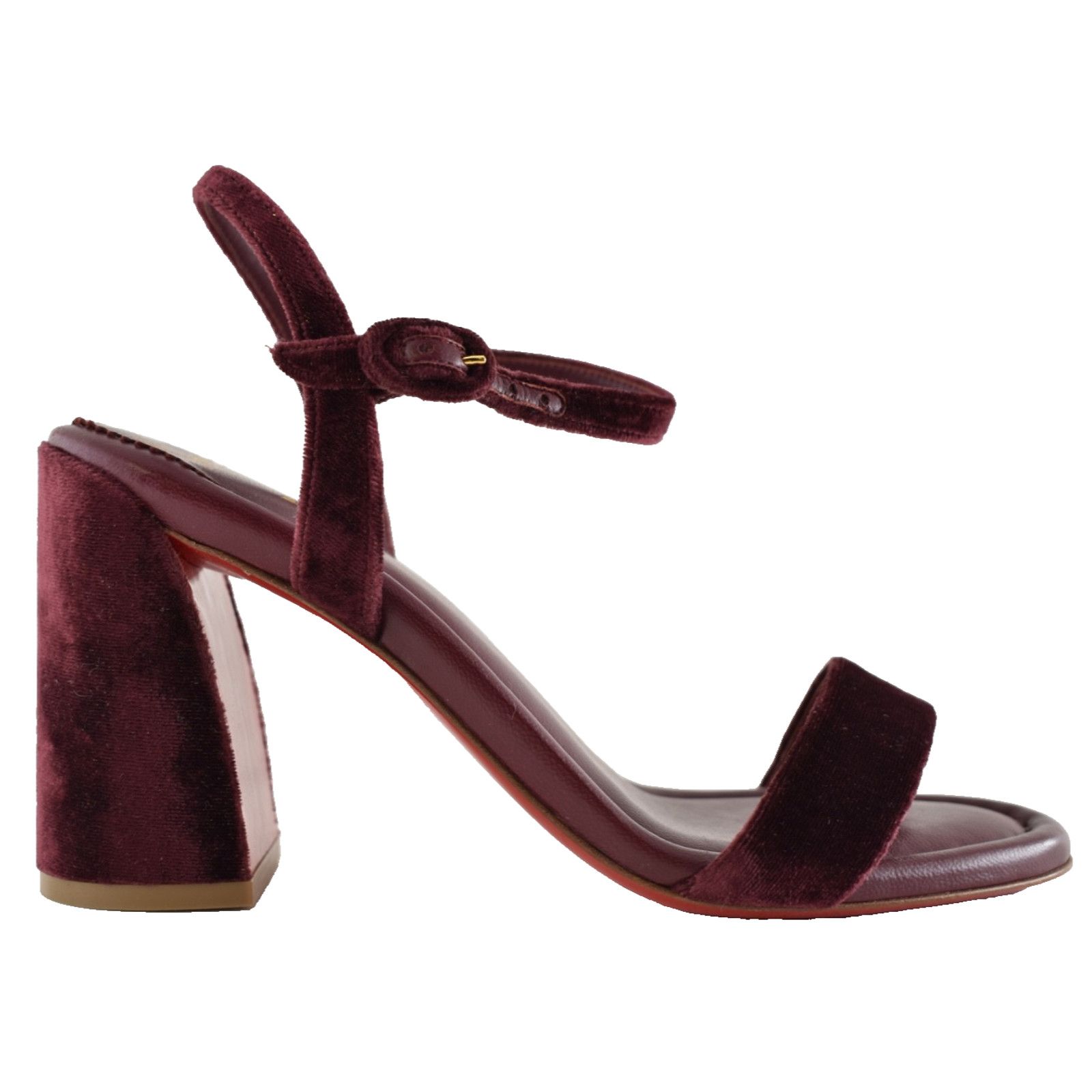 Christian Louboutin Christian Louboutin Miss Jane Sandal 85 Block Heel 38.5 Size US 8.5 / IT 38.5 - 1 Thumbnail