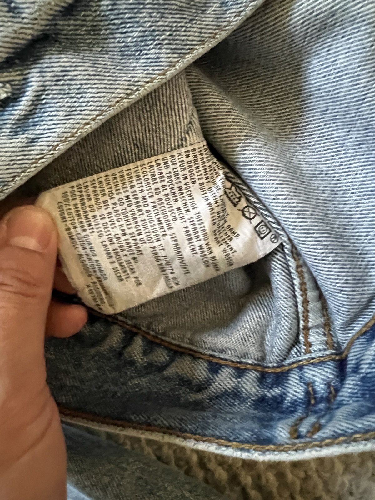 Levi's Vintage Distressed Denim Jacket Size US M / EU 48-50 / 2 - 6 Thumbnail