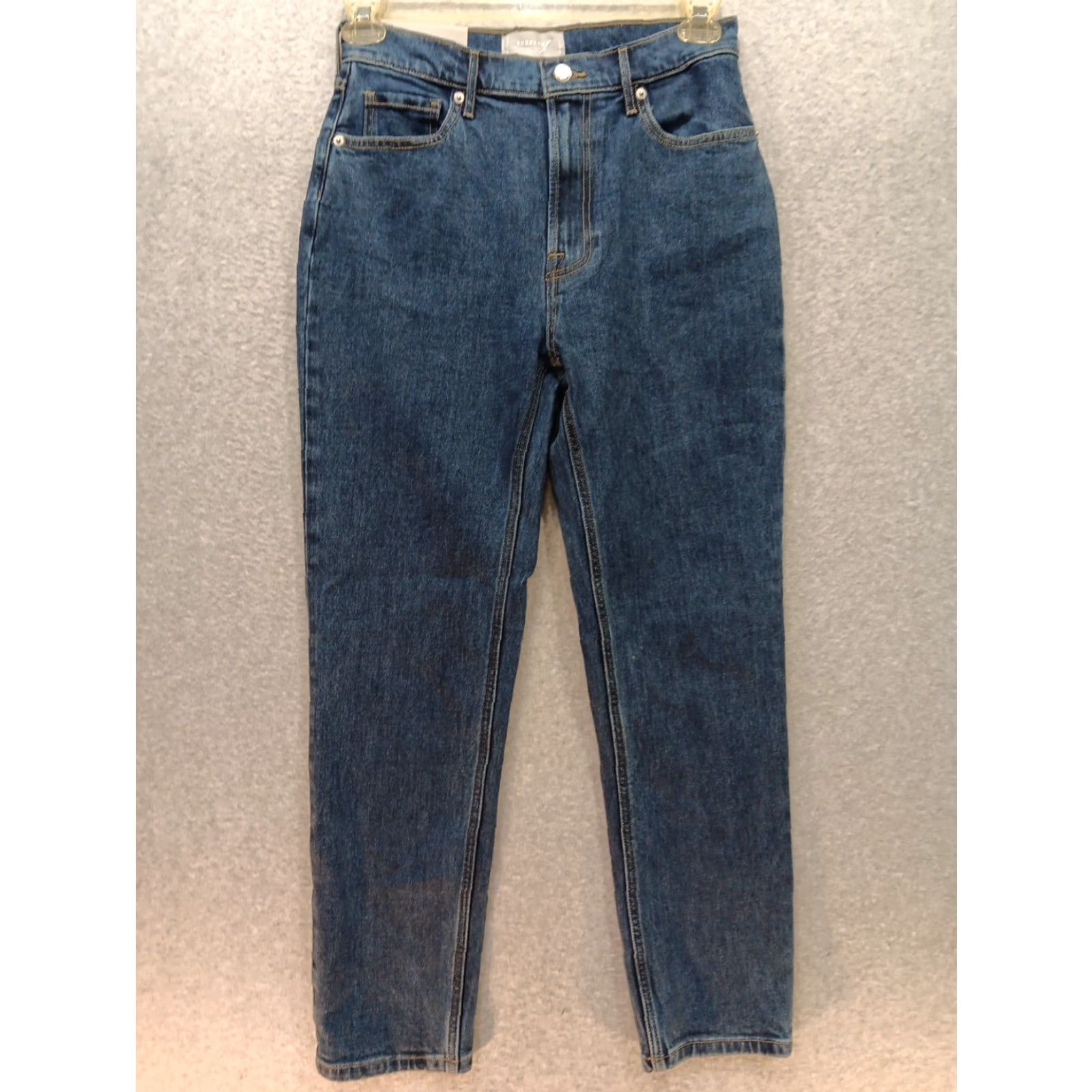 Everlane Everlane Jeans The Original Cheeky Size 28 Blue Organic Cotton Straight Leg Size 28" / US 6 / IT 42 - 2 Thumbnail