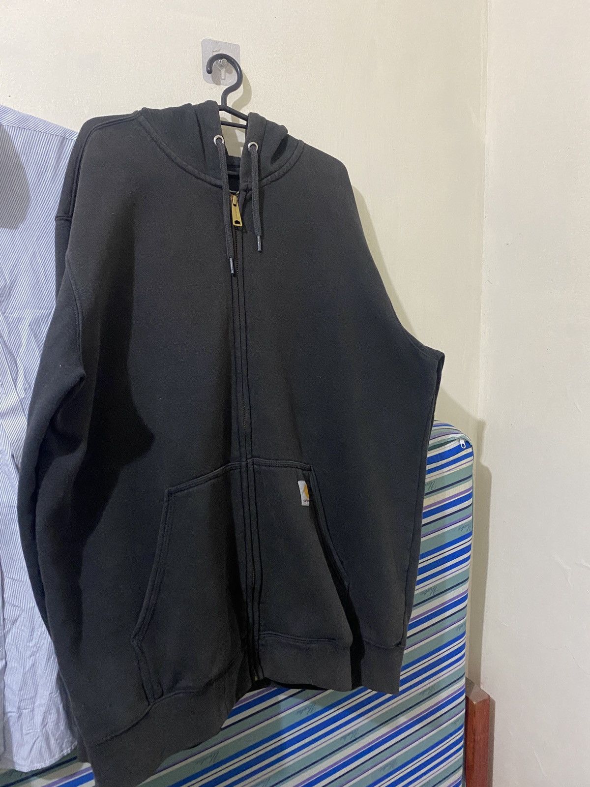 Carhartt Carhartt K122 BLK Zip Up Hoodie Size US L / EU 52-54 / 3 - 3 Thumbnail