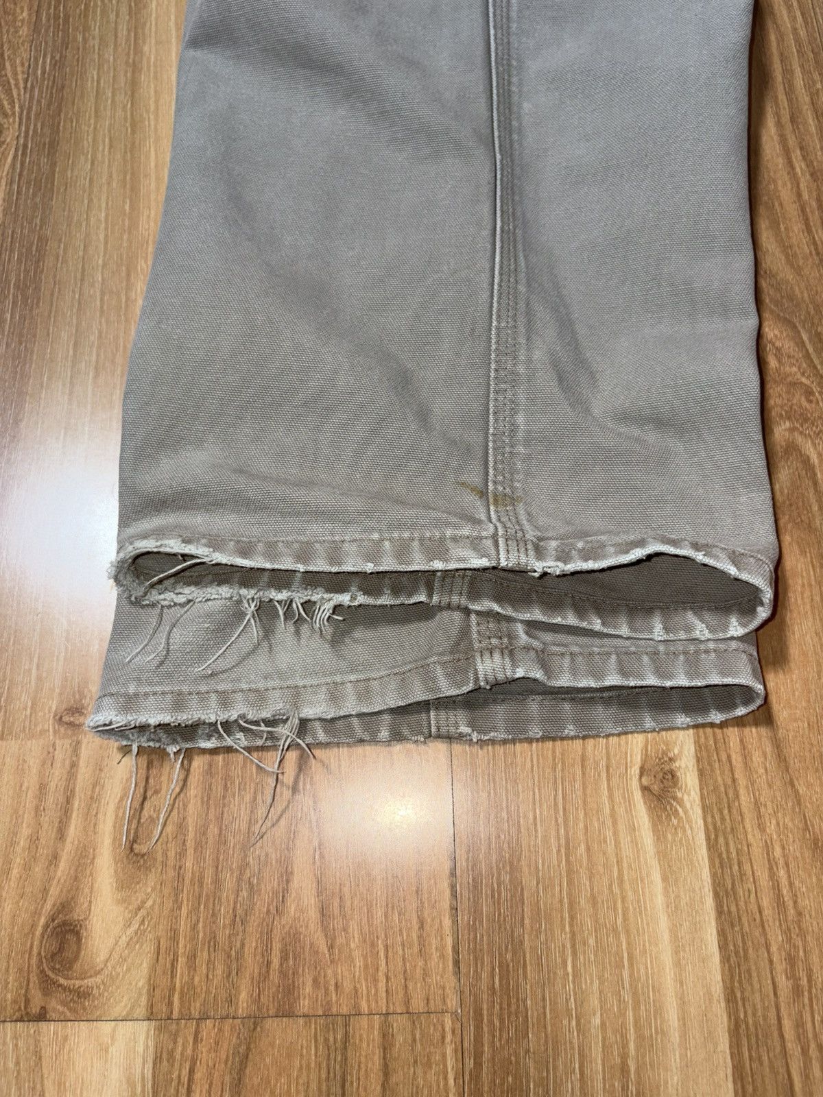Carhartt Vintage Carhartt B11 DES "Thrashed" Work Dungarees Size US 36 / EU 52 - 10 Thumbnail