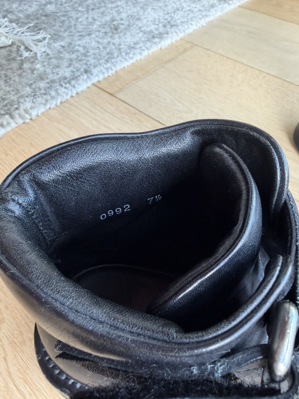 Prada Prada Vintage F/W 1999 Skiskolaer Square Toe Buckle Boots Size US 8.5 / EU 41-42 - 3 Thumbnail