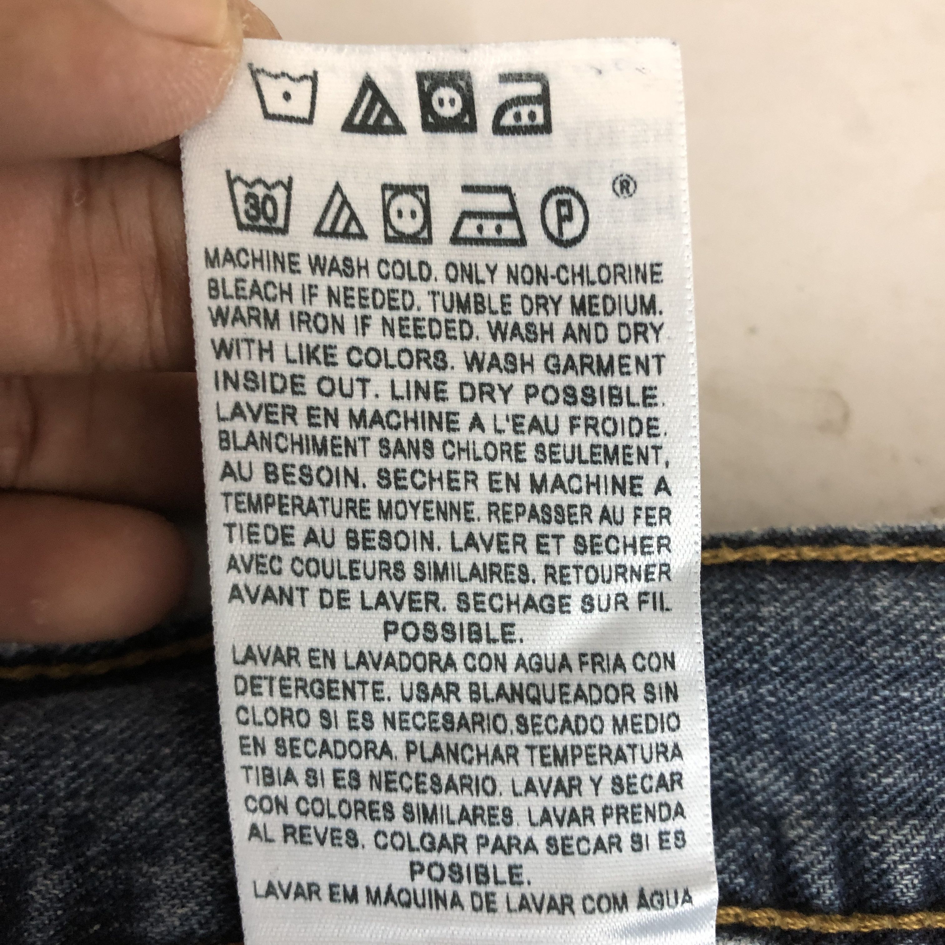 Levi's Vintage Y2K Levis Denizen Jeans Levi's Relaxed Fit Denim Size US 34 / EU 50 - 10 Thumbnail