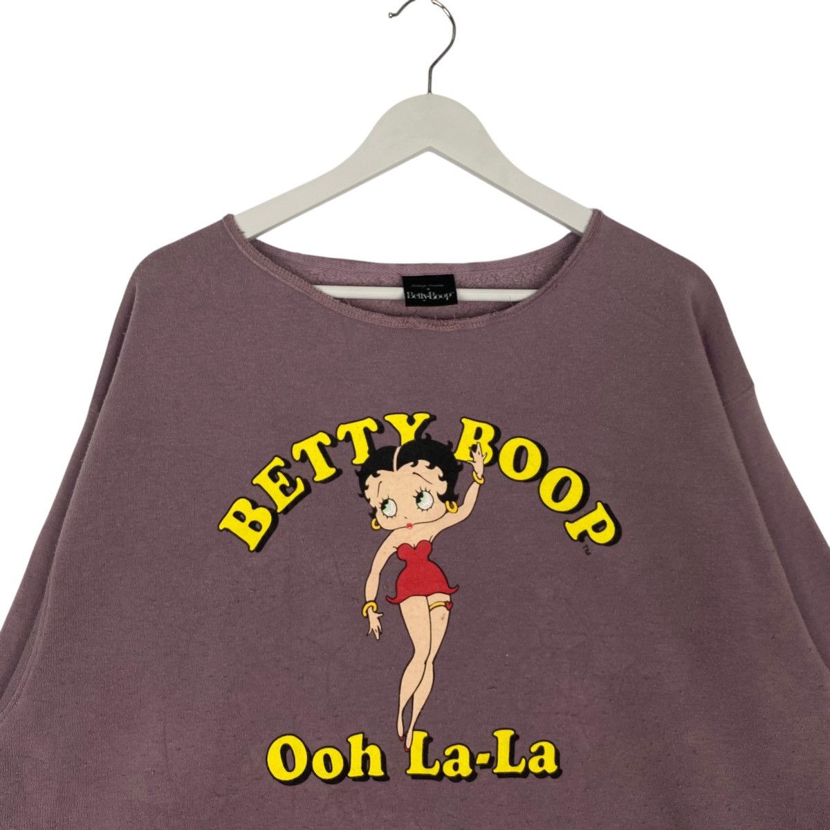 Other Vintage Betty Boop Printed Crewneck Sweatshirt Purple Size L Size US L / EU 52-54 / 3 - 4 Thumbnail