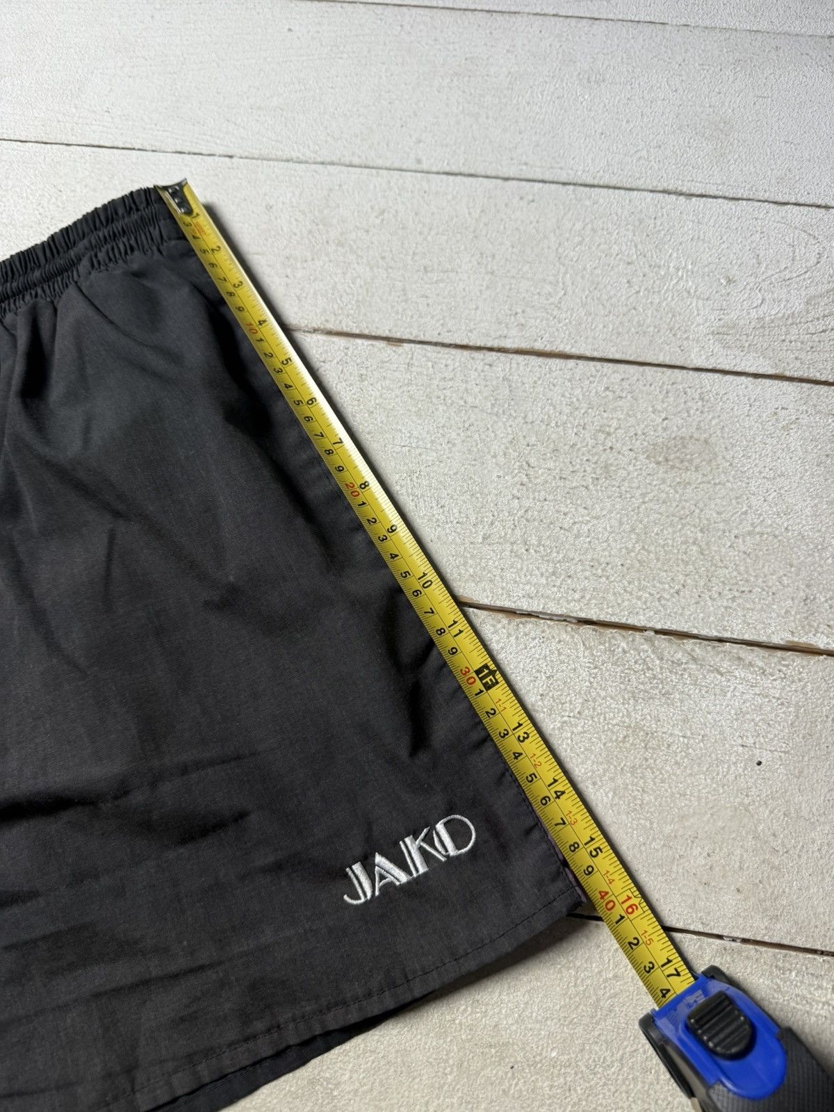 Vintage 90s Retro JAKO Sport Logo Tape Soccer Training Shorts S-M sz Size US 33 - 11 Thumbnail
