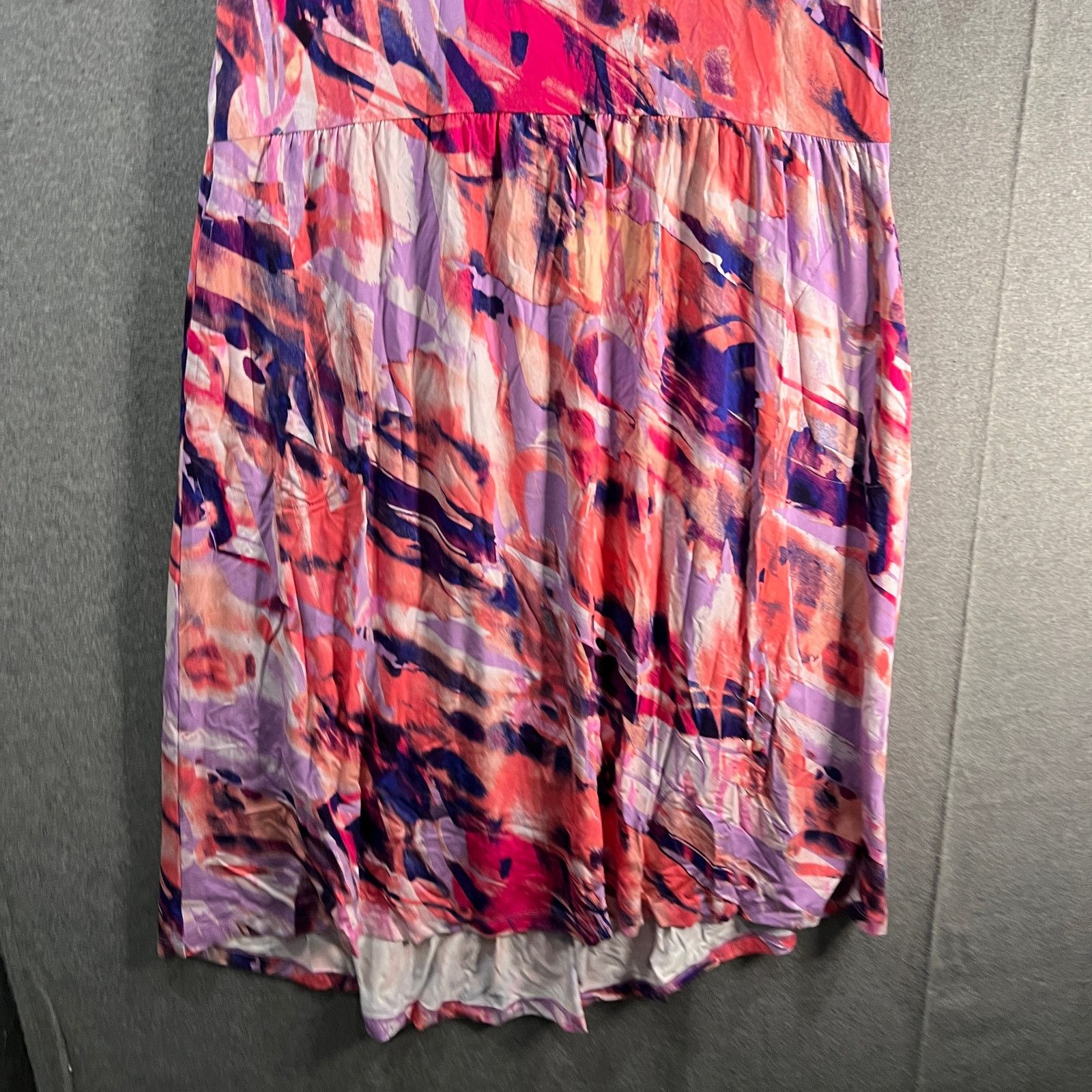 Other LOGO by Lori Goldstein Regular Printed Ravon Hi-Low H Size XS / US 0-2 / IT 36-38 - 5 Thumbnail