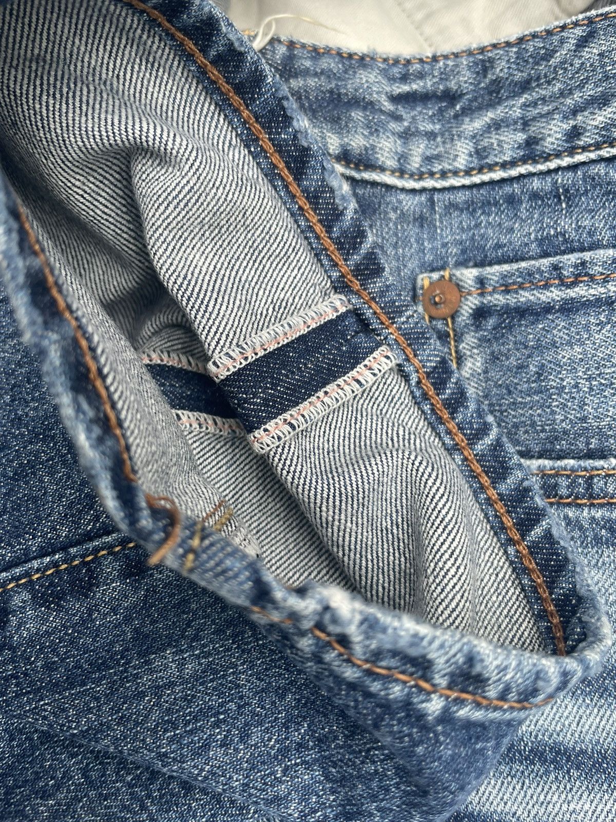 R.Newbold Min Rna Faded Distresed Denim Size 32" / US 10 / IT 46 - 15 Thumbnail