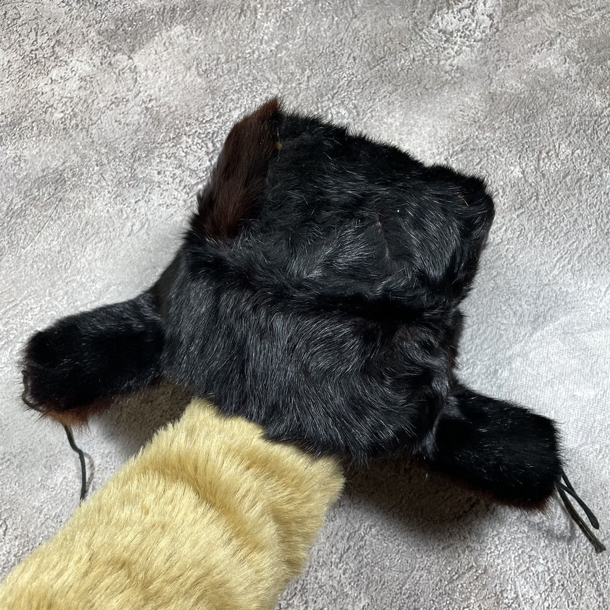 Vintage Vintage 90s Mohair Beanie Ushanka Hat Grunge Alt Punk OS Size ONE SIZE - 2 Thumbnail
