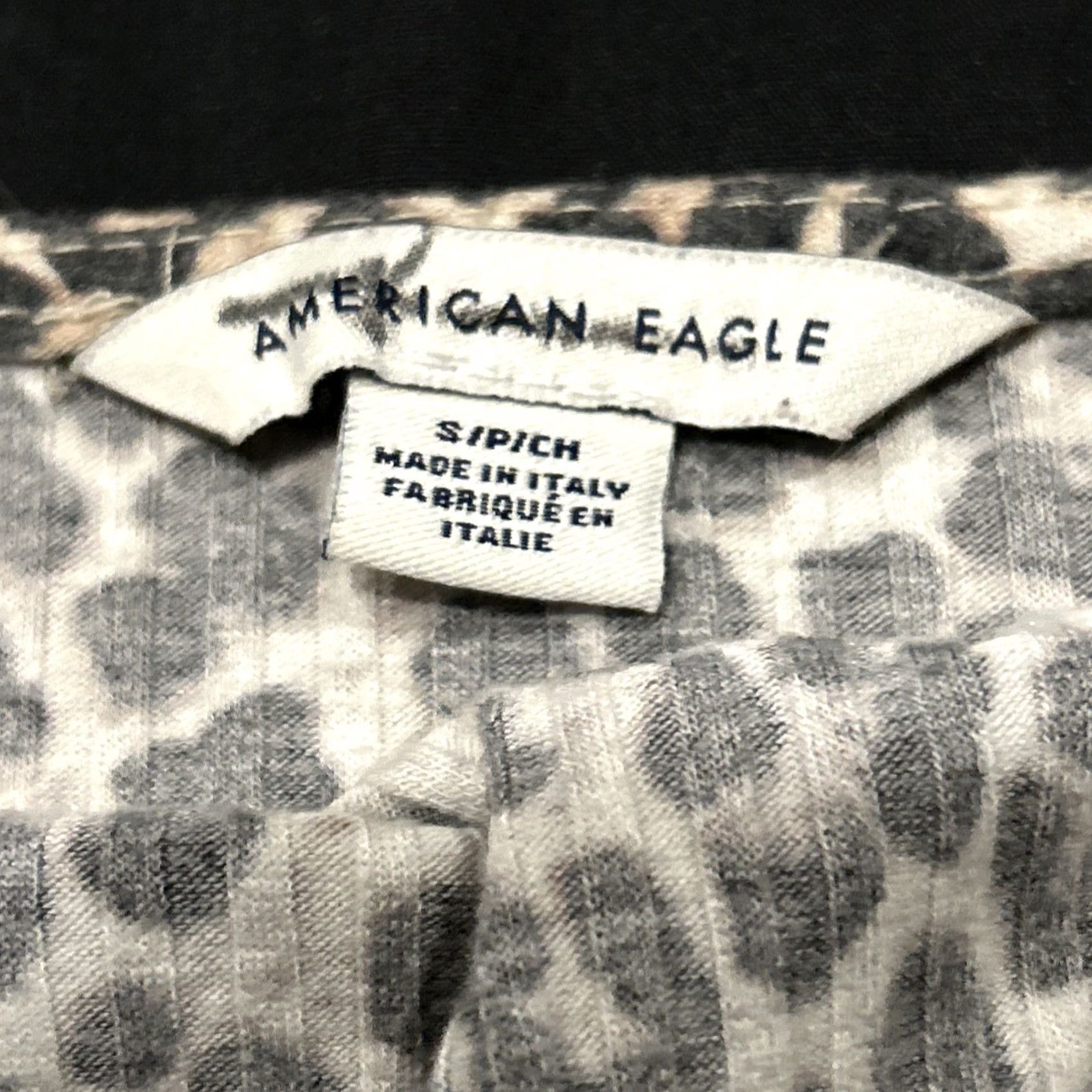 American Eagle Outfitters American Eagle S Mini Leopard Print Dress Halter Top Made In Italy A23 Size S / US 4 / IT 40 - 2 Thumbnail