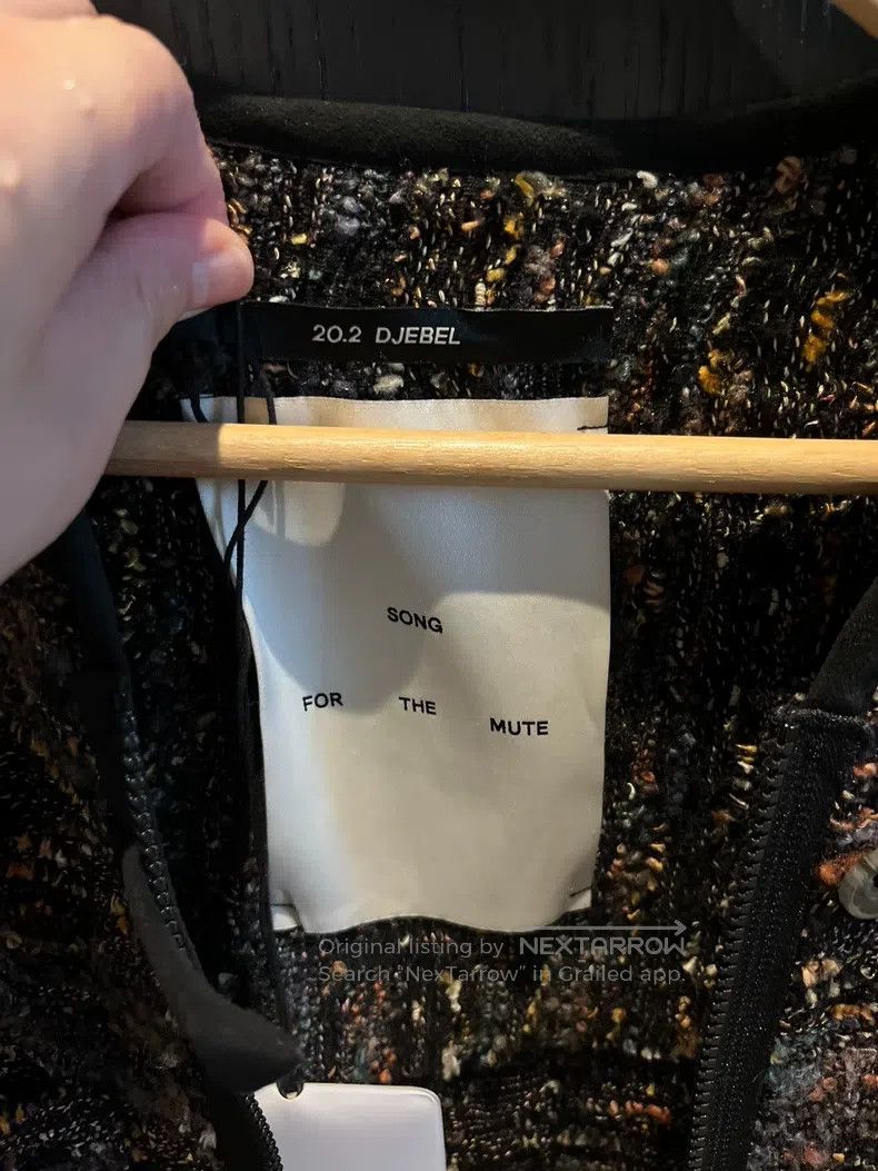 Song For The Mute SONG FOR THE MUTE Knitted little windbreaker jacket Size US S / EU 44-46 / 1 - 2 Thumbnail