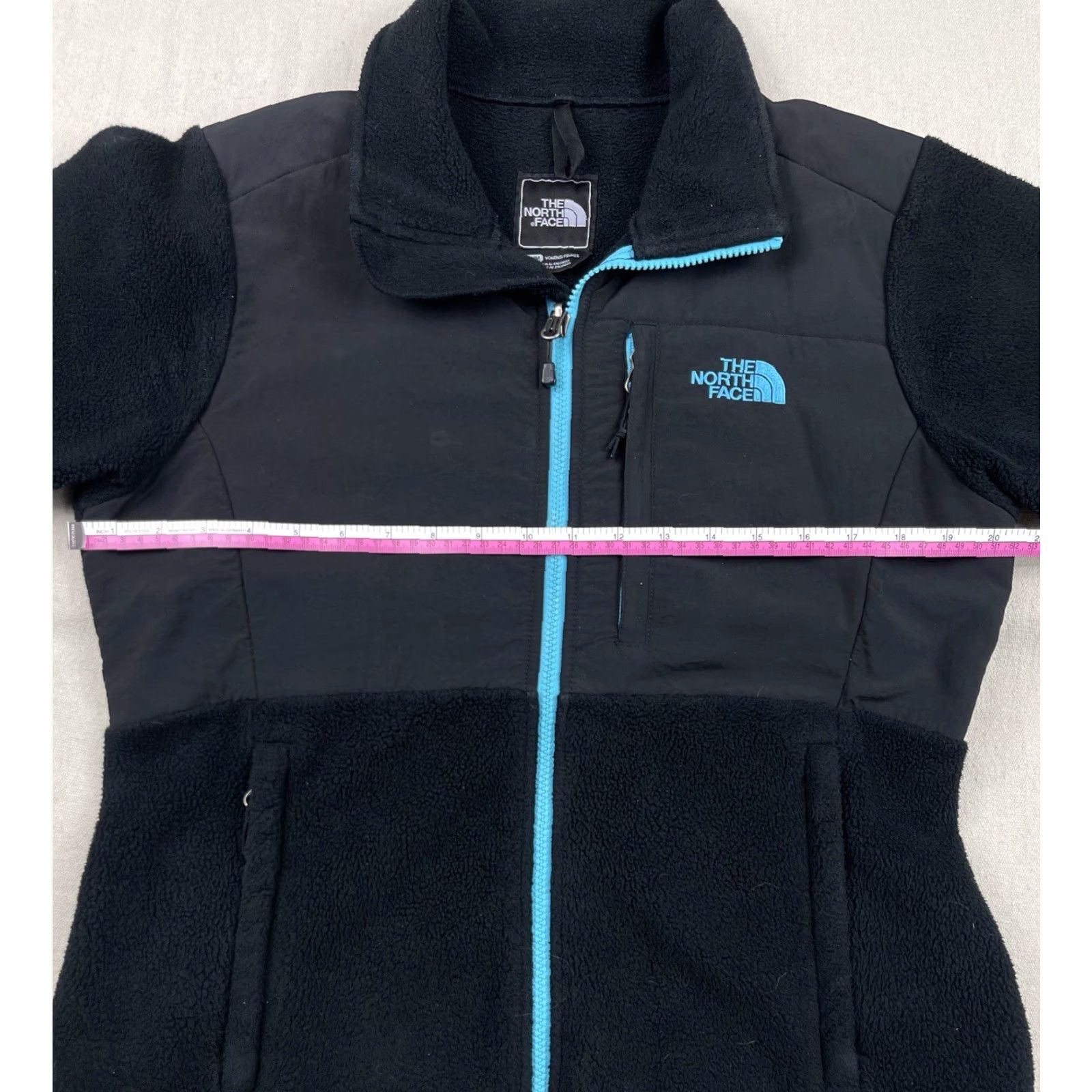 The North Face The North Face Denali Jacket Womens Medium Black Fleece Zip Up Polartec Jacket Size M / US 6-8 / IT 42-44 - 4 Thumbnail