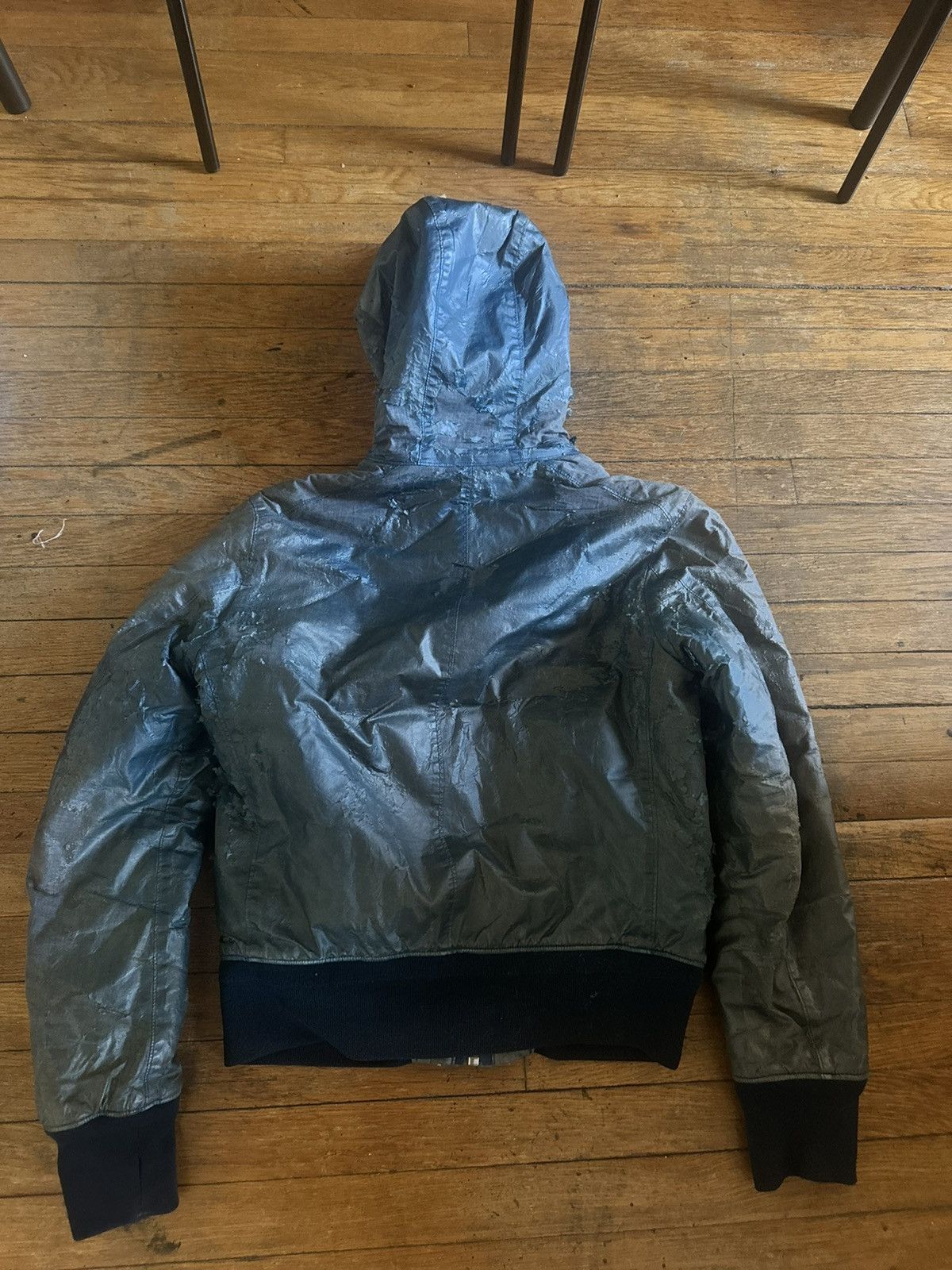 Stone Island Stone Island Coated Archive Cotton Raso Gommato Jacket Size US S / EU 44-46 / 1 - 3 Thumbnail