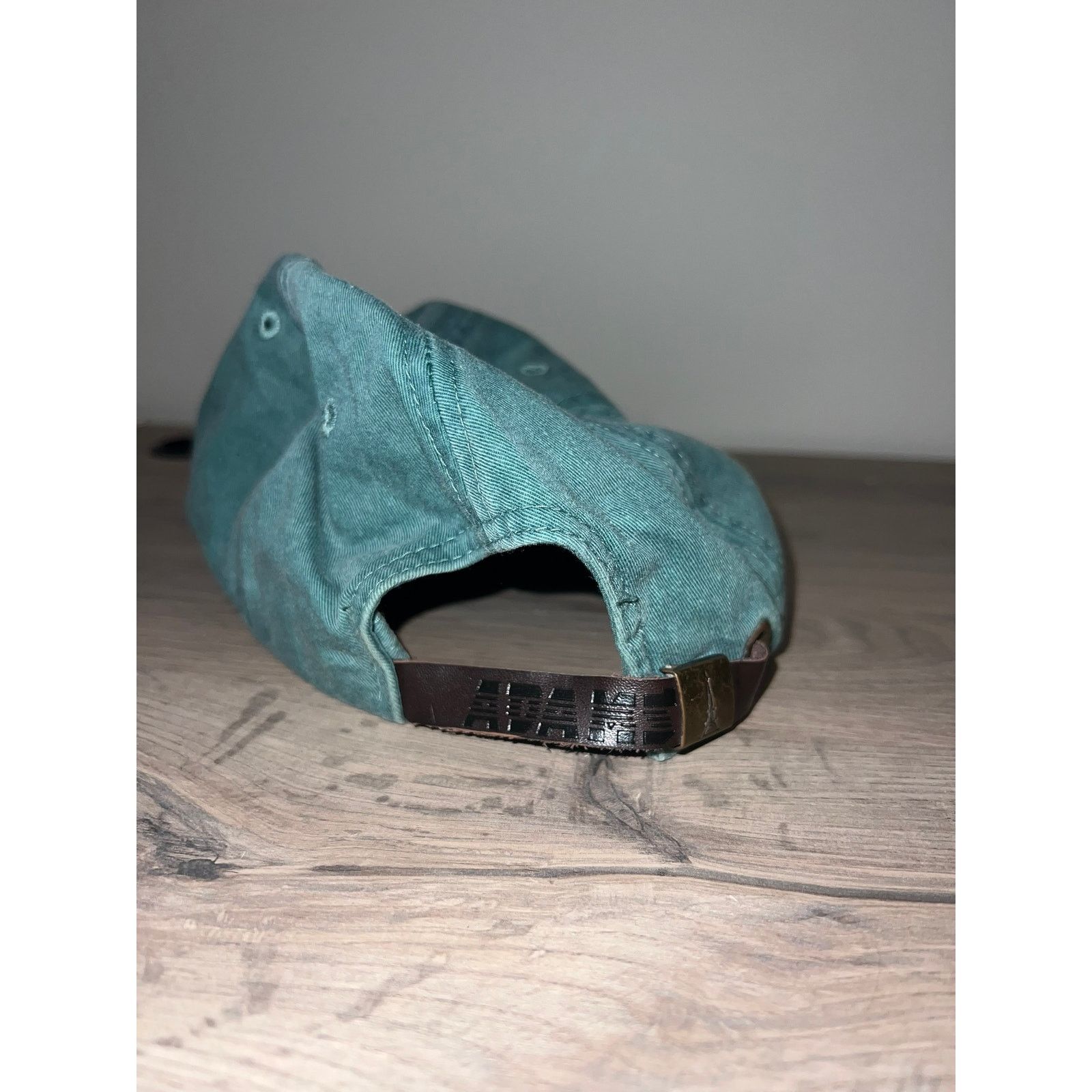 Vintage Vintage Jesus Hat World Fellowship Church Green Cap Stained Size ONE SIZE - 5 Thumbnail