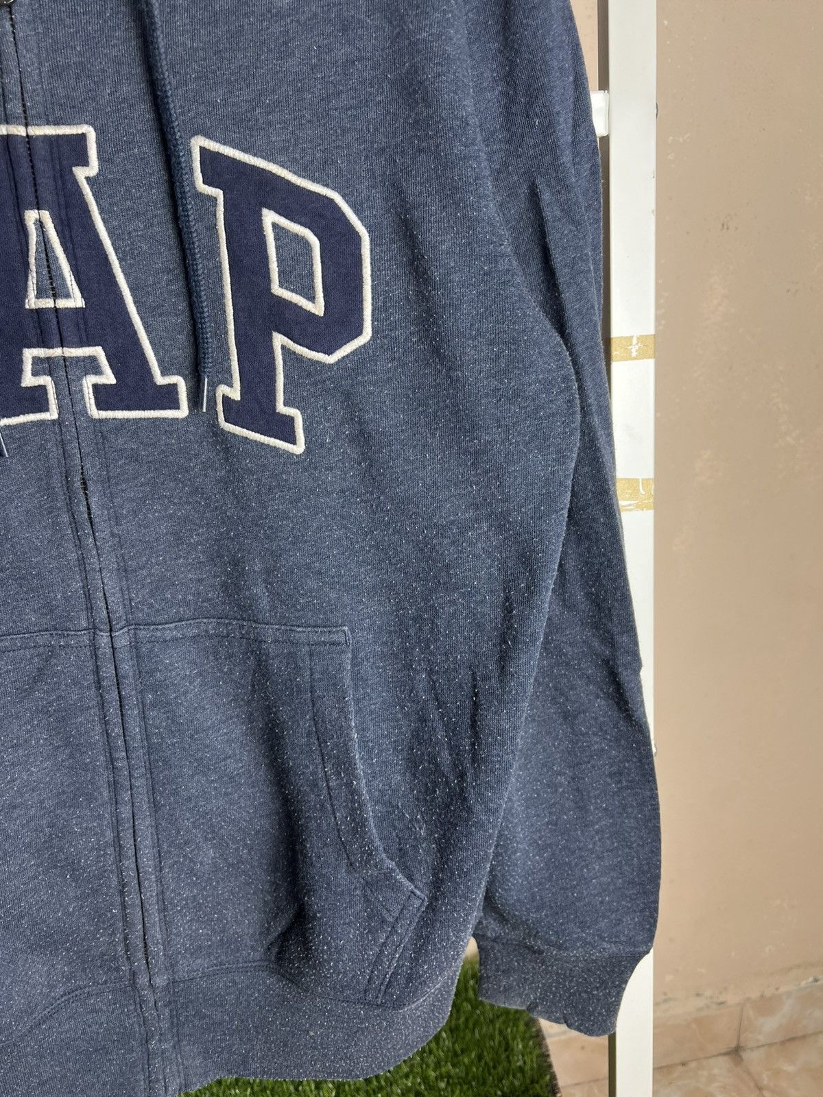 Gap × Vintage Vintage GAP Zipper Hoodie Size US M / EU 48-50 / 2 - 3 Thumbnail