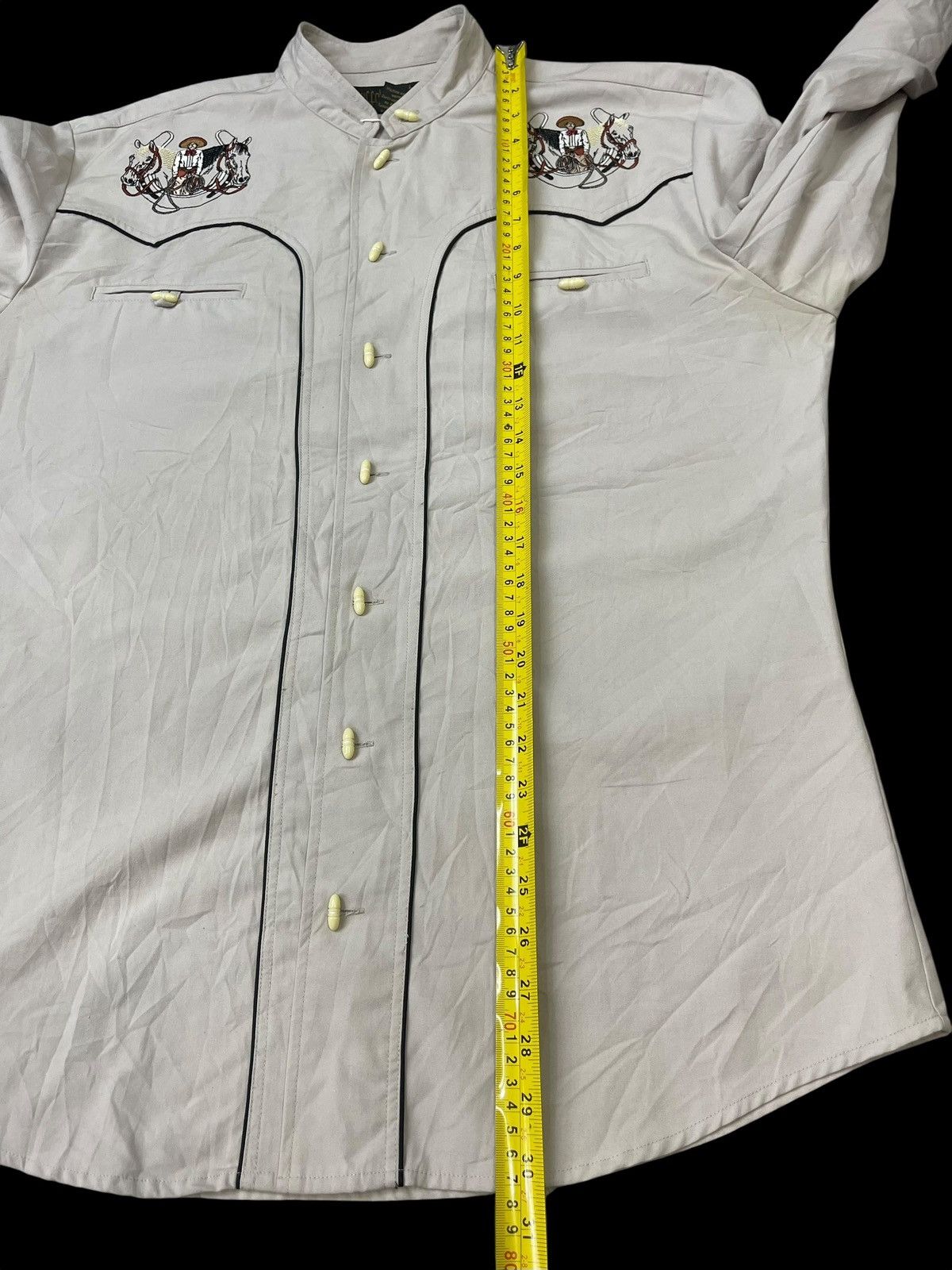 Cowboy Equipment Vintage Buffalo Country Cowboy Western Shirt Size US L / EU 52-54 / 3 - 10 Thumbnail
