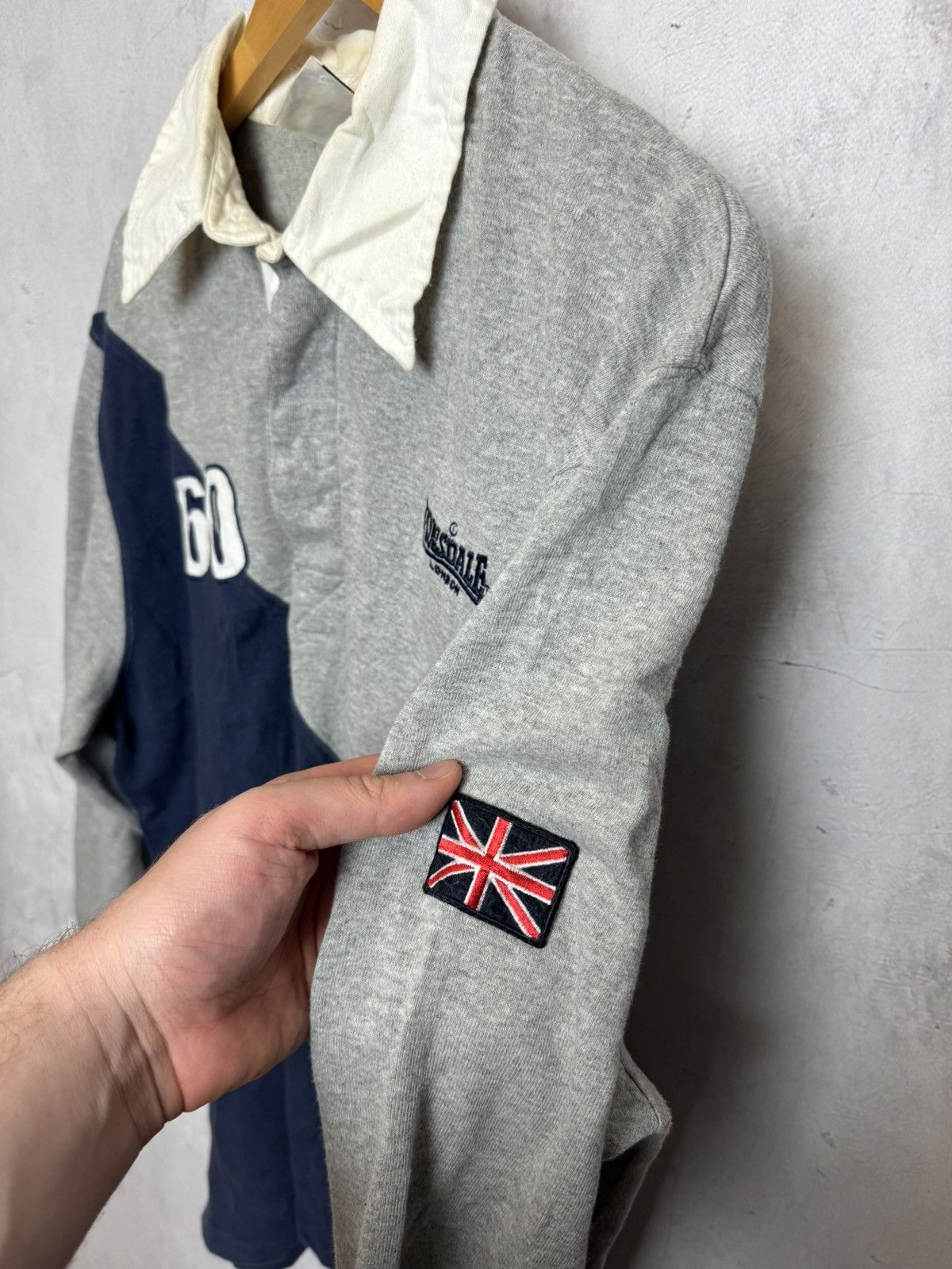 Lonsdale × Vintage Lonsdale London Sweatshirt Vintage 90s Size US XL / EU 56 / 4 - 9 Thumbnail