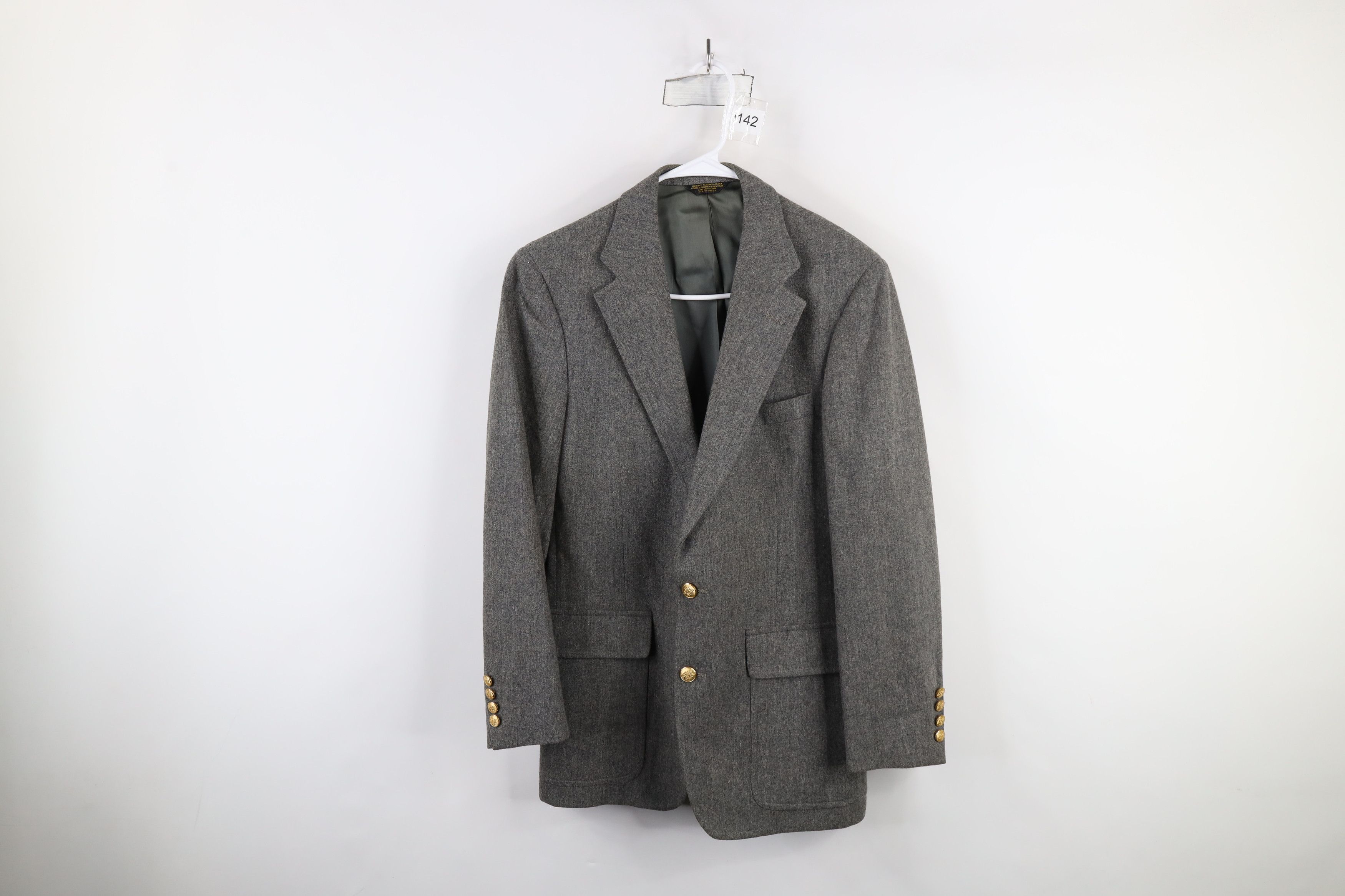 Vintage Vintage 70s Palm Beach 2 Button Suit Coat Jacket Blazer USA Size US L / EU 52-54 / 3 - 1 Thumbnail