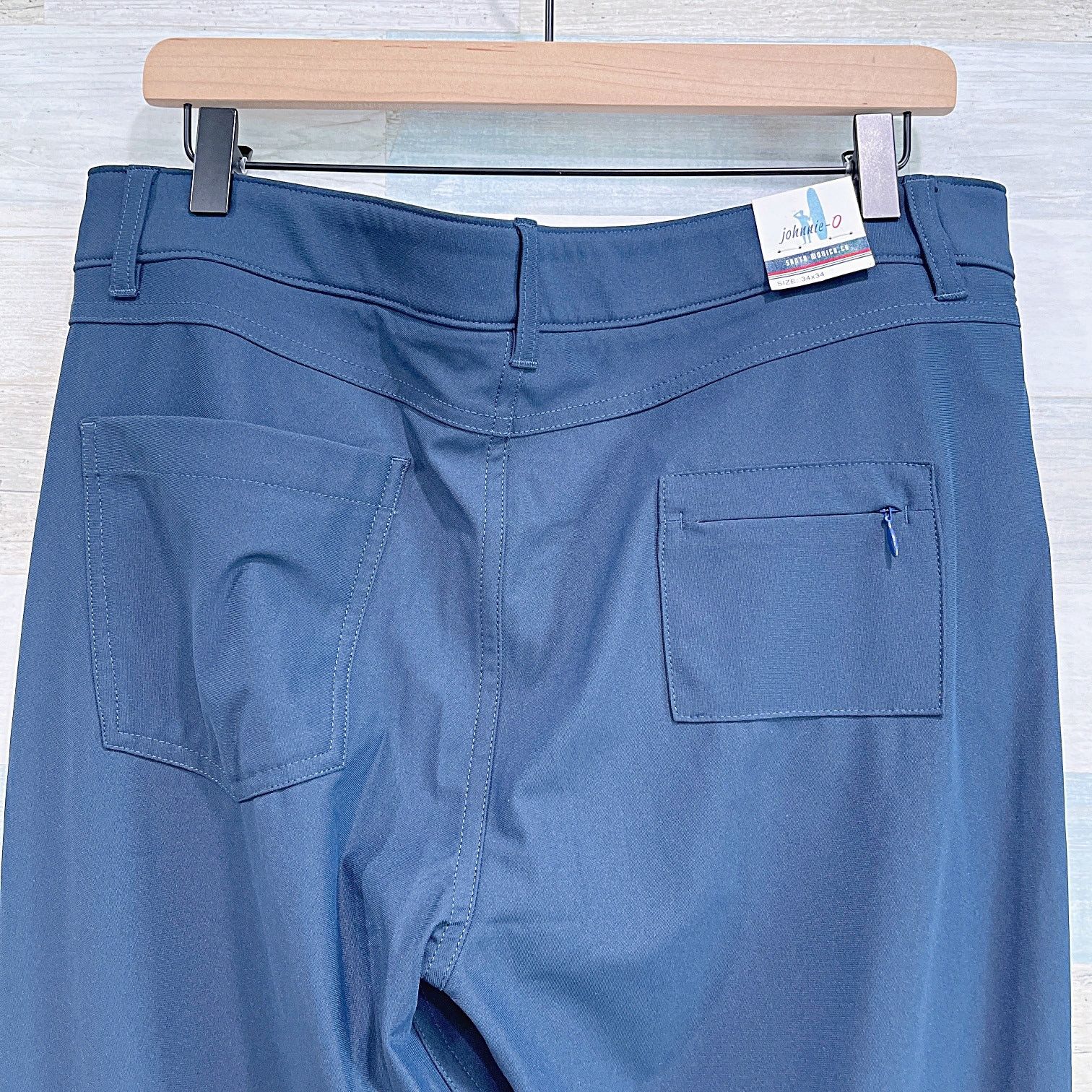 johnnie-O Johnnie O Cross Country Performance Pants Blue Mens 34x34 Size US 34 / EU 50 - 5 Thumbnail