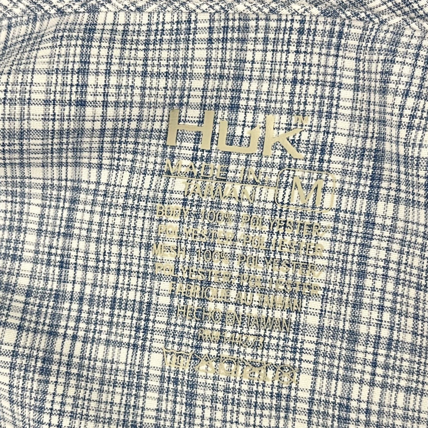 Vintage Huk Tide Point Jacket Womens Medium Blue 1/2 Half Zip Hooded Fishing Pullover Shirt Womens Regular Blue Size M / US 6-8 / IT 42-44 - 2 Thumbnail