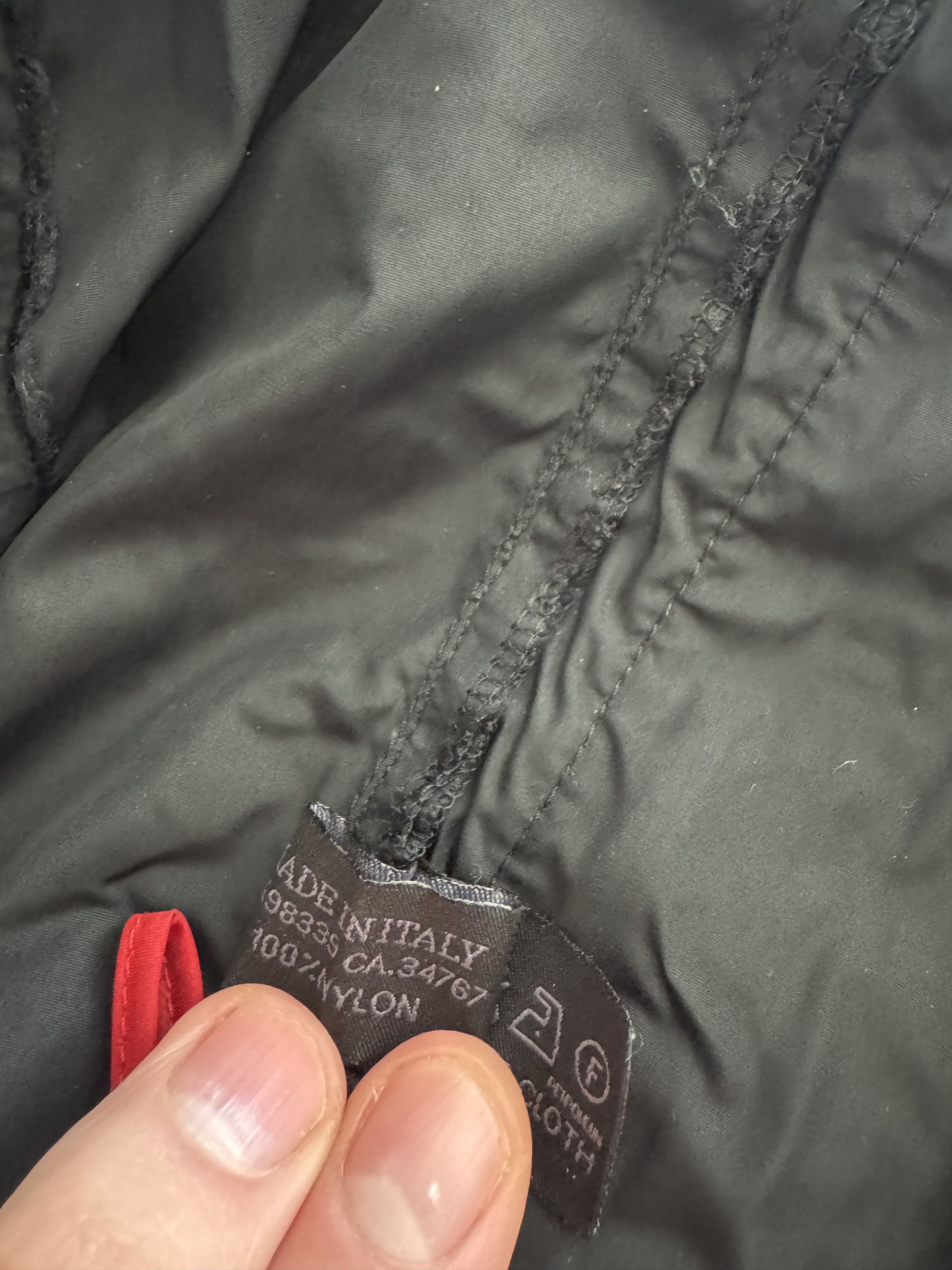 Prada × Vintage VTG Y2K Prada Technical Nylon Track Pants Desinger IT 46 Size US 28 / EU 44 - 6 Thumbnail