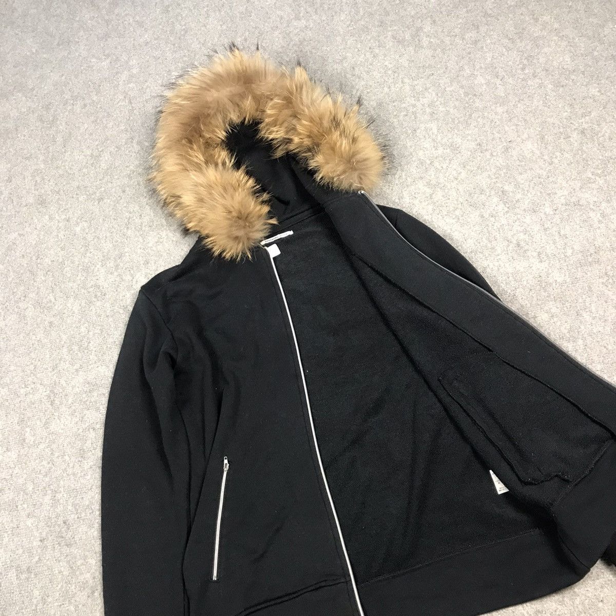 If Six Was Nine × Japanese Brand × Le Grande Bleu (L.G.B.) JAPANESE SEMANTIC DESIGN MULTI ZIPPER FUR HOODIES JACKET Size US L / EU 52-54 / 3 - 10 Thumbnail