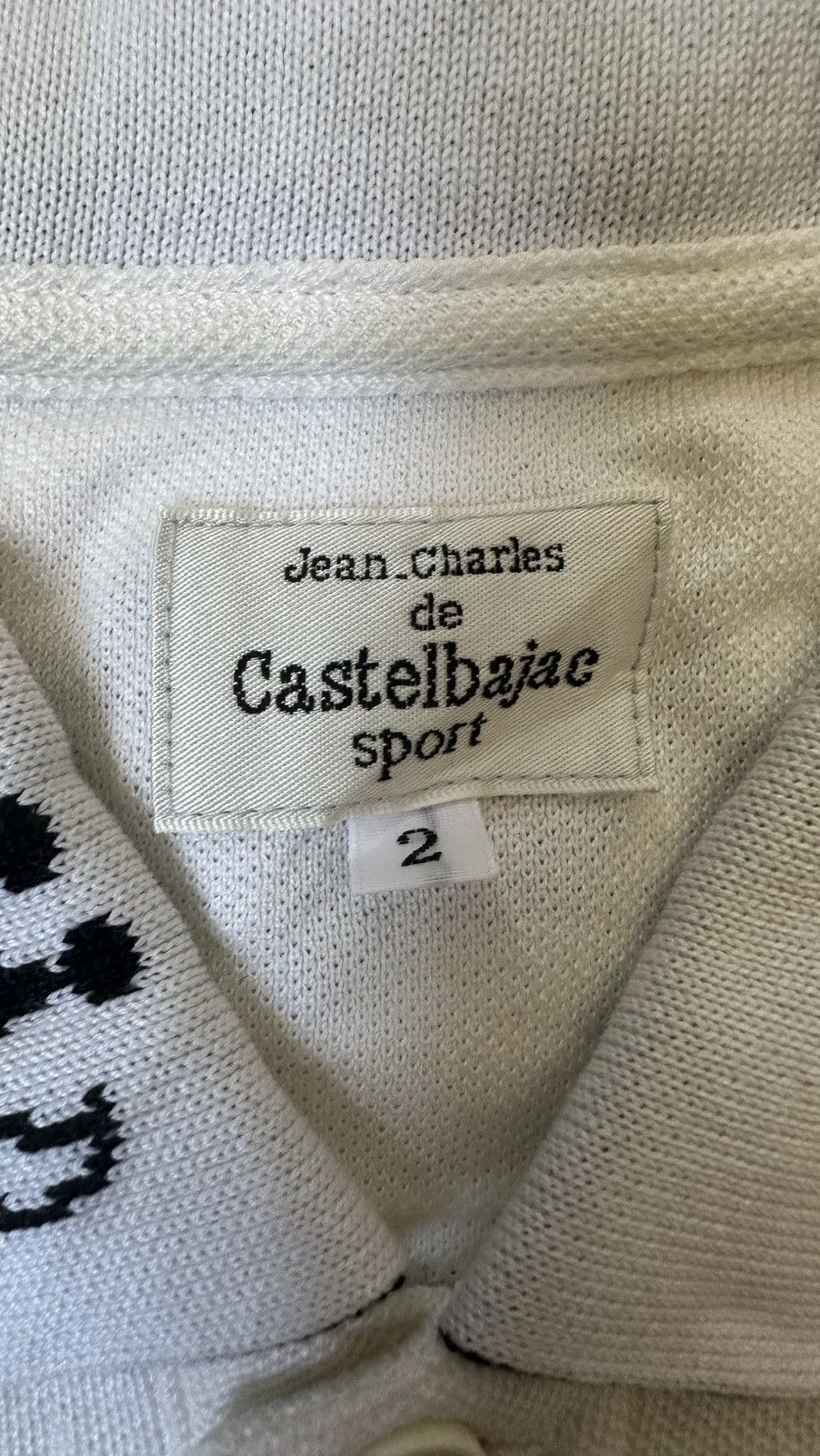 Vintage VINTAGE CASTELBAJAC POLO LONG SLEEVE TEE Size US M / EU 48-50 / 2 - 5 Thumbnail