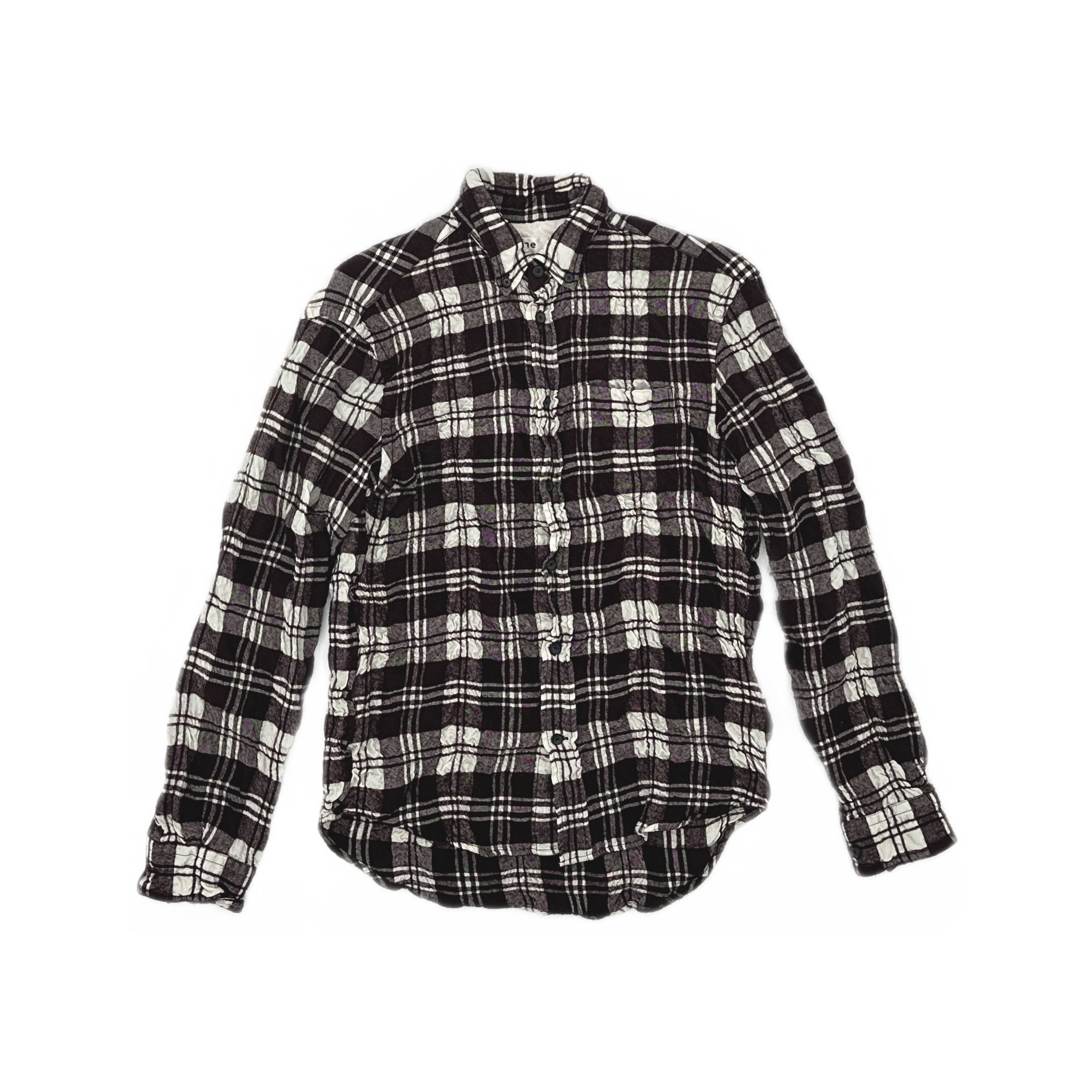 Acne Studios Acne Studios Plaid Flannel Shirt Size 46 Size US S / EU 44-46 / 1 - 1 Thumbnail